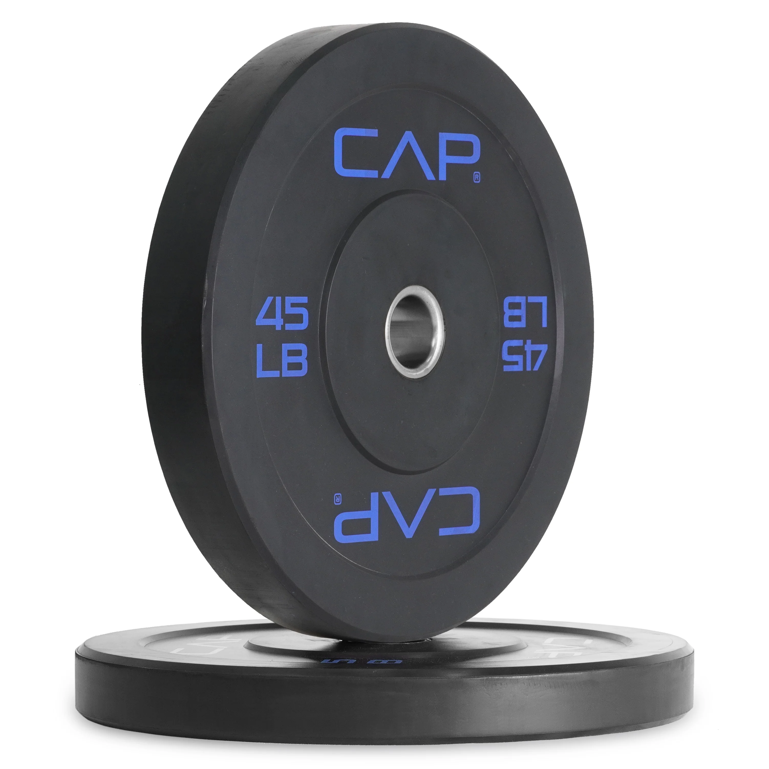 CAP Barbell Olympic Rubber Bumper Plates (Pairs/Singles by sizes)