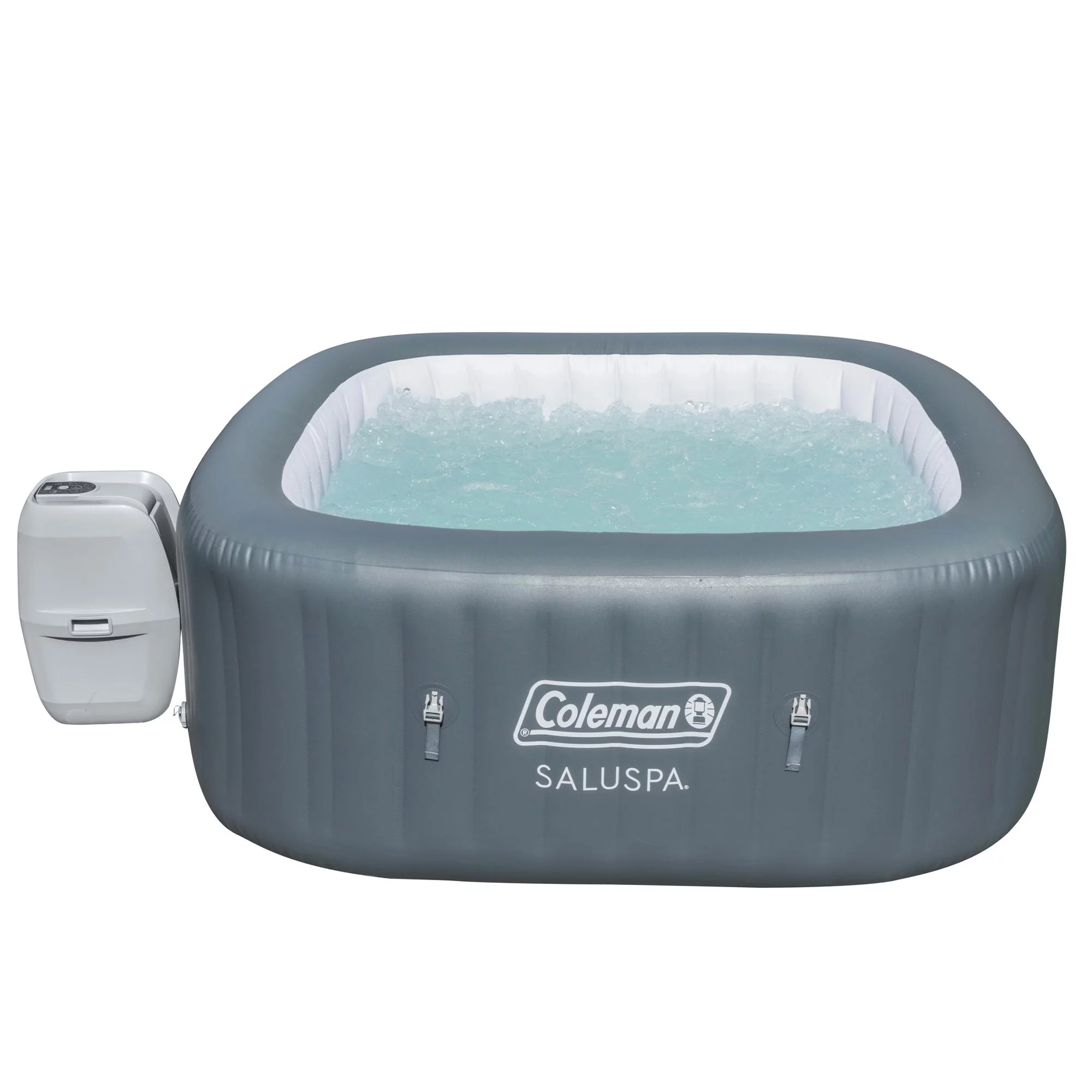Coleman SaluSpa Inflatable Hot Tub Spa with Chlorine Spa Sanitizer Kit