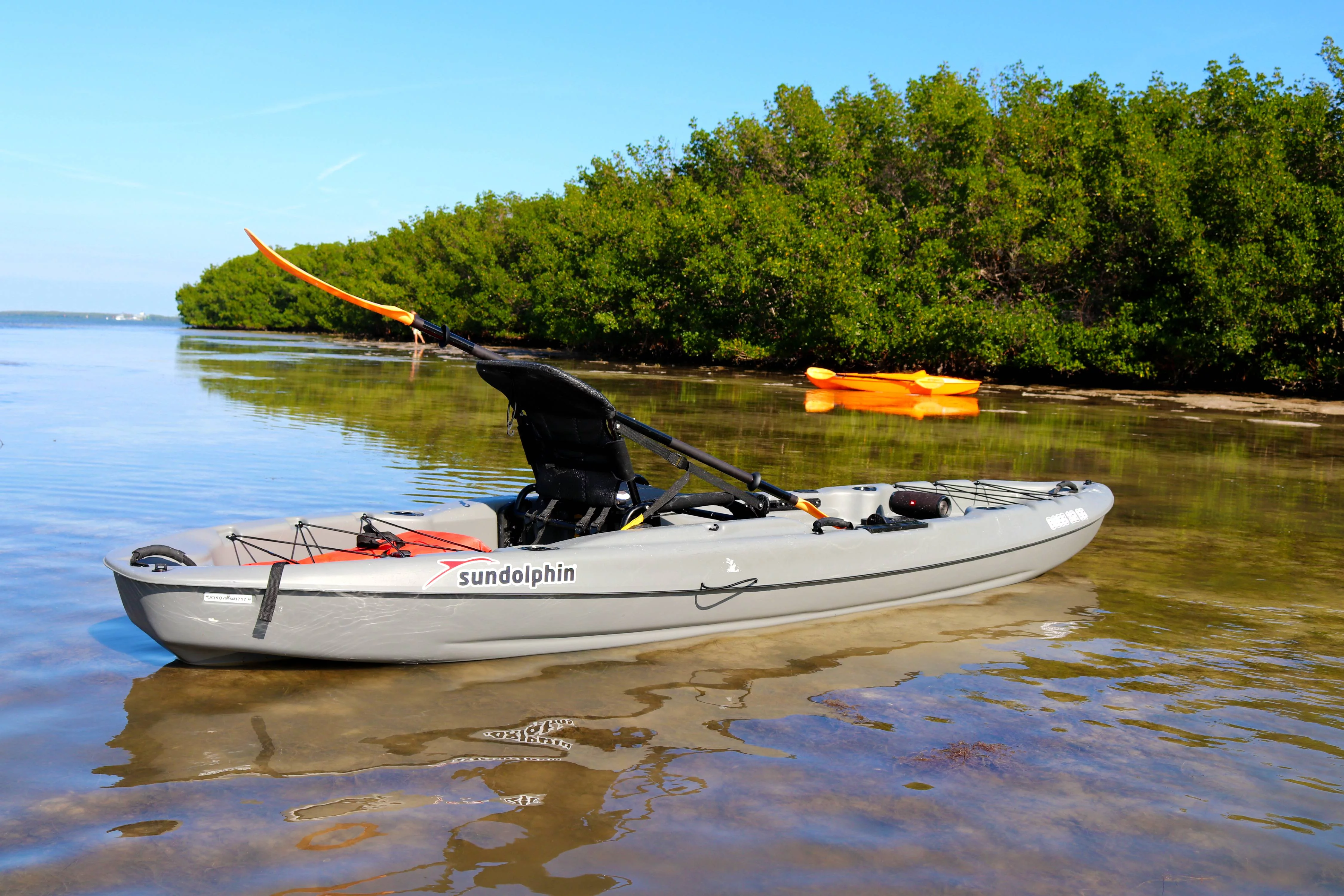 Sun Dolphin Boss 12' Kayak, No Paddle, Gray