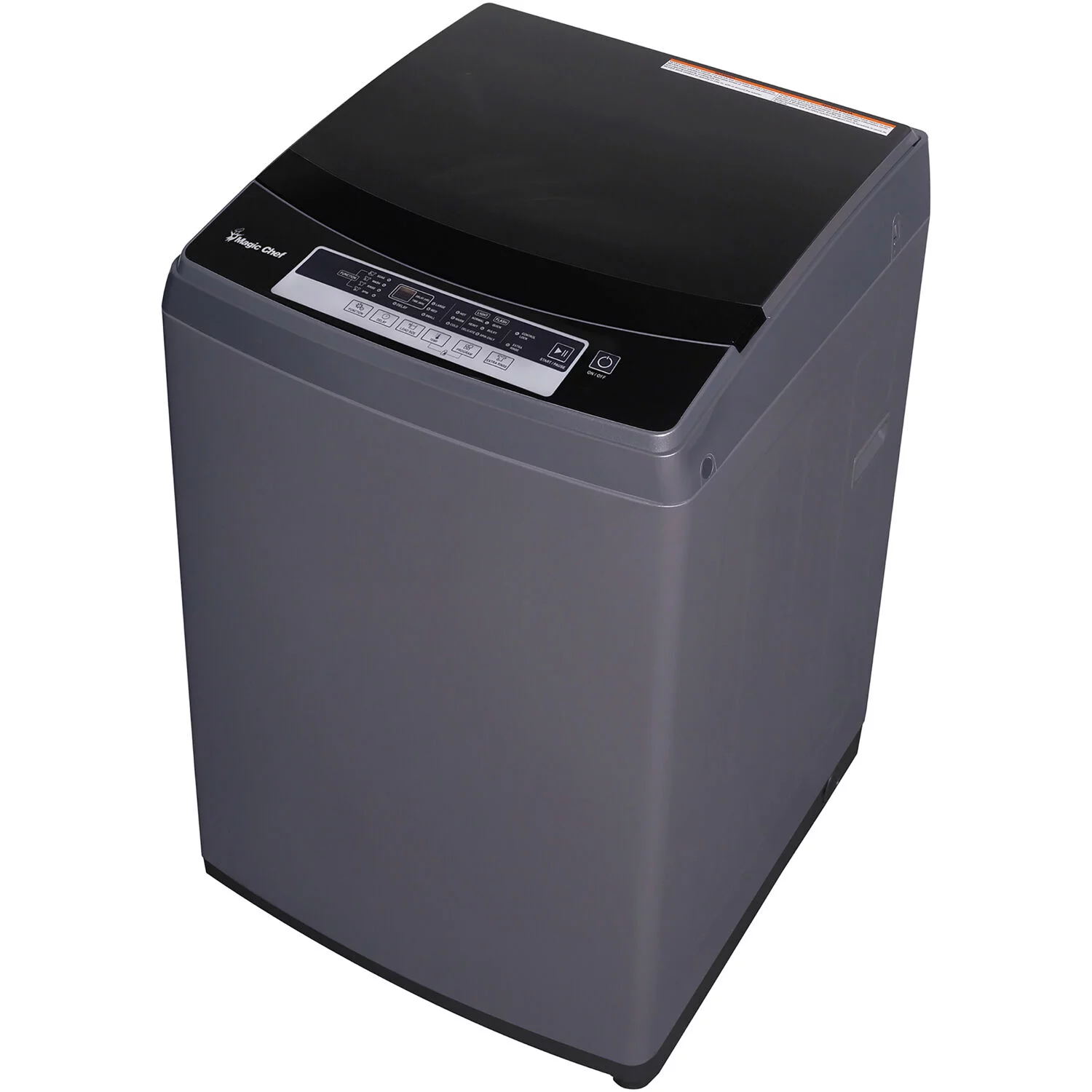 Magic Chef 2 Cu. Ft. Compact Portable Top-Load Washer in Silver