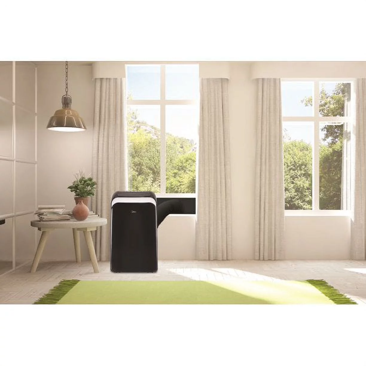 Midea 10,000 BTU 115V Smart Portable Air Conditioner with Heat Sense & Remote