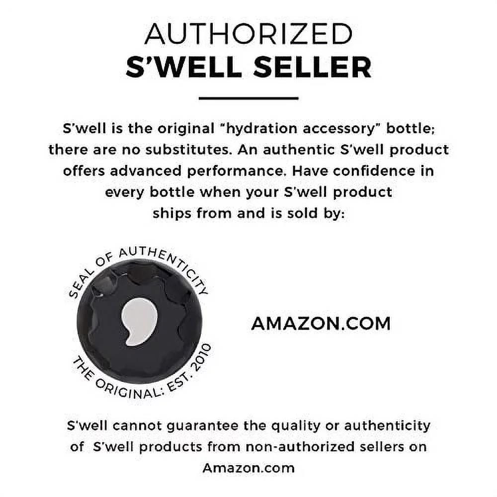 S'well Stainless Steel Water Bottle-25 Fl Oz-London Chimney-Triple-Layered Vacuum-Insulated Containers Keeps Drinks Cold for 48 Hours and Hot for 24-BPA-Free-Perfect for the Go, 25oz