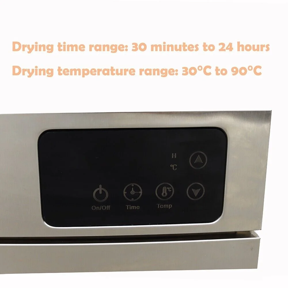 PreAsion 16 Layer Rotary Dryer Machine Fruit and Vegetable Dryer Food Dryer Pet Freeze-drying Machine110V