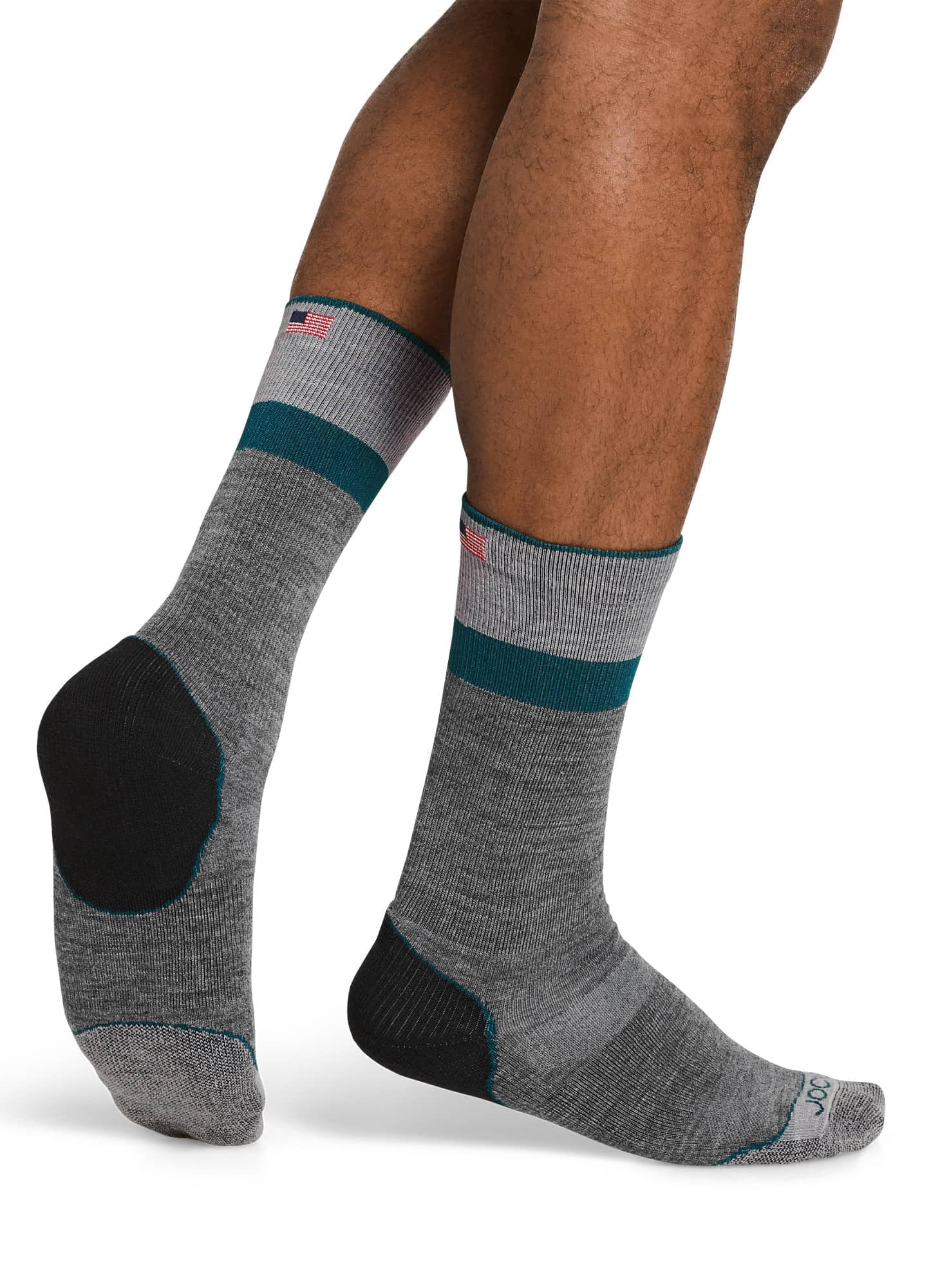 Jockey Men's Made in America* Light Merino Wool Hiking Cr