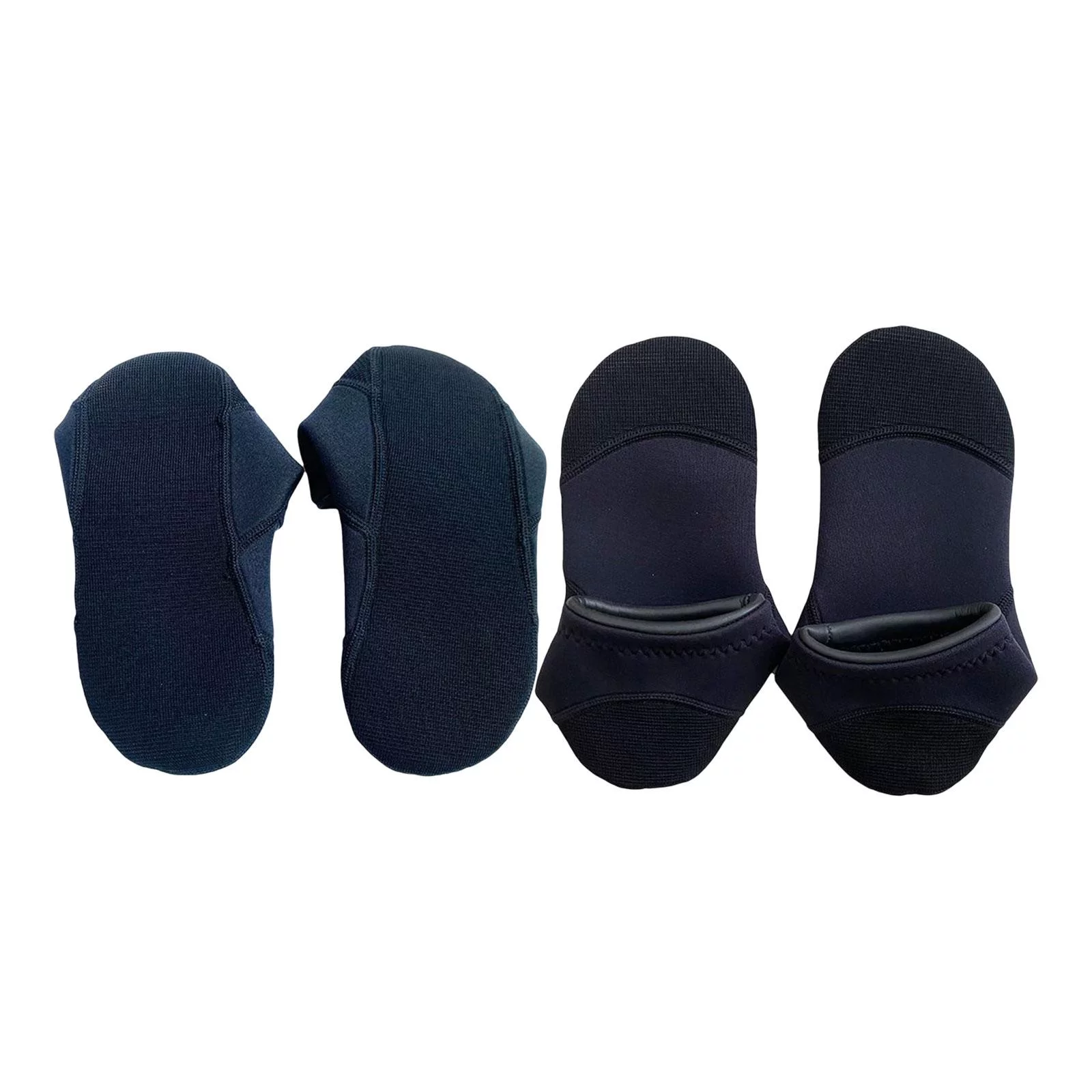 2Pairs Scuba Diving Socks Snorkeling Scratchproof Waterproof Warm Surfing Booties 3mm Neoprene Socks for Skiing, Volleyball, Swim, Kayaking, M XL