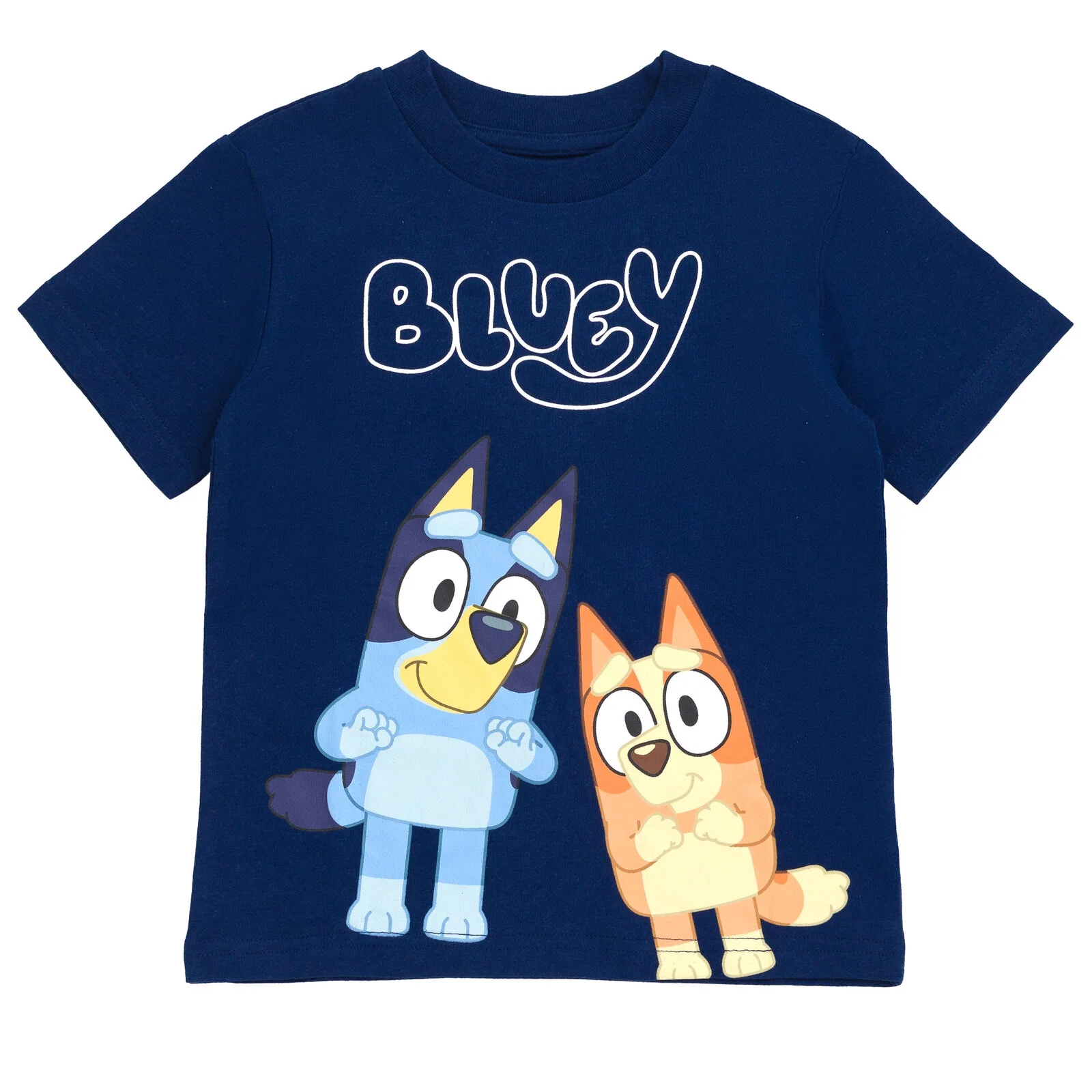 Bluey Bingo Little Boys T-Shirt and Mesh Shorts Outfit Set Infant to Little Kid