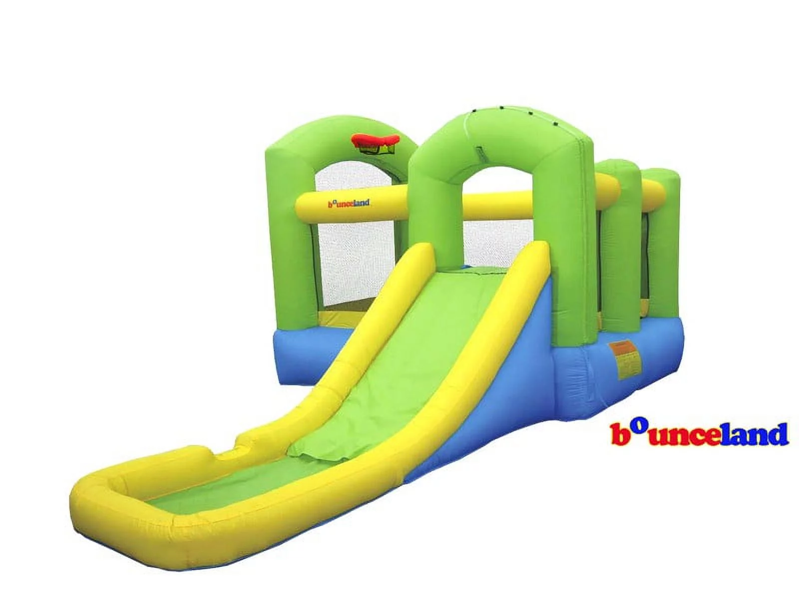 Bounceland Bounce House - Bounce 'N Splash Island Wet or Dry with blower