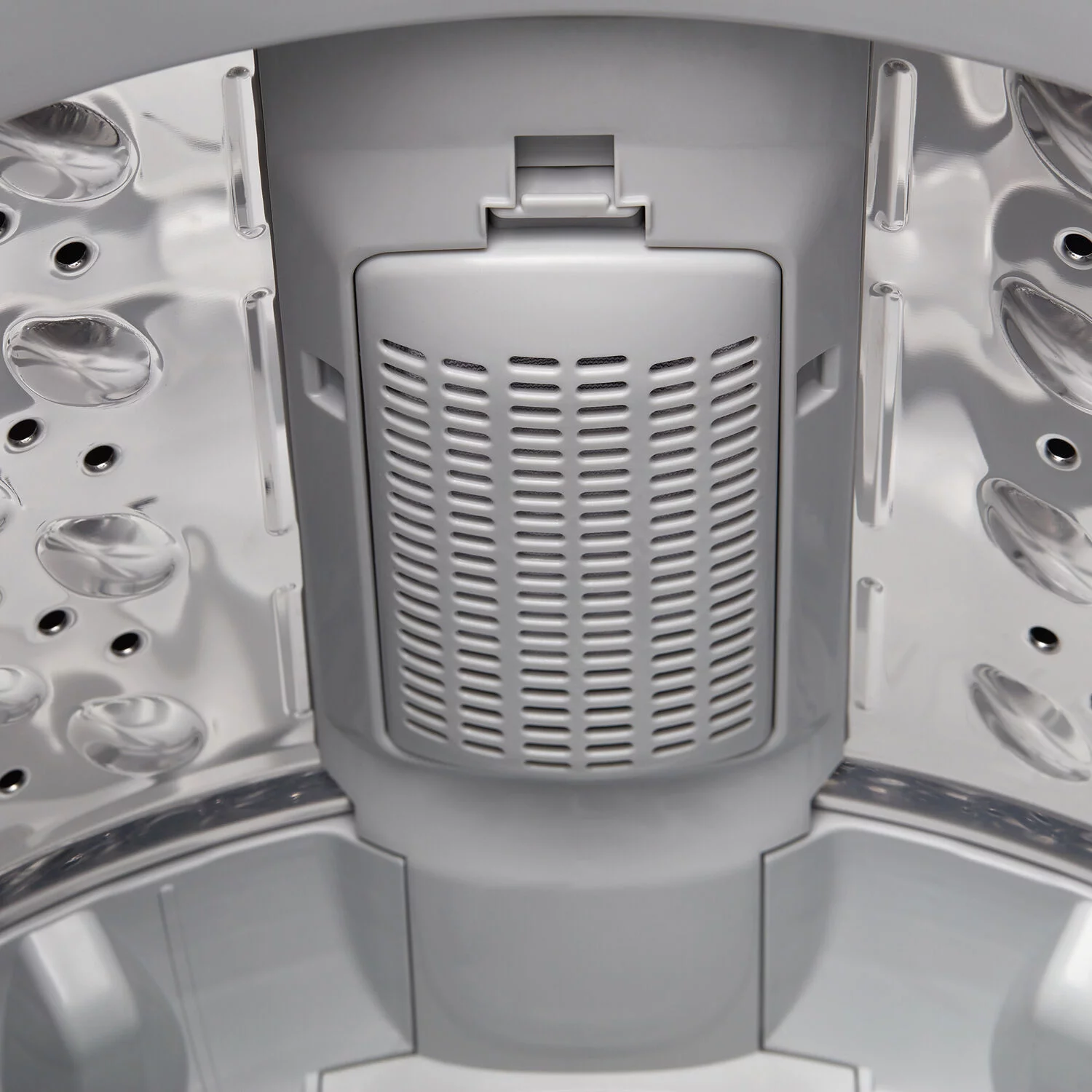 Magic Chef 2 Cu. Ft. Compact Portable Top-Load Washer in Silver