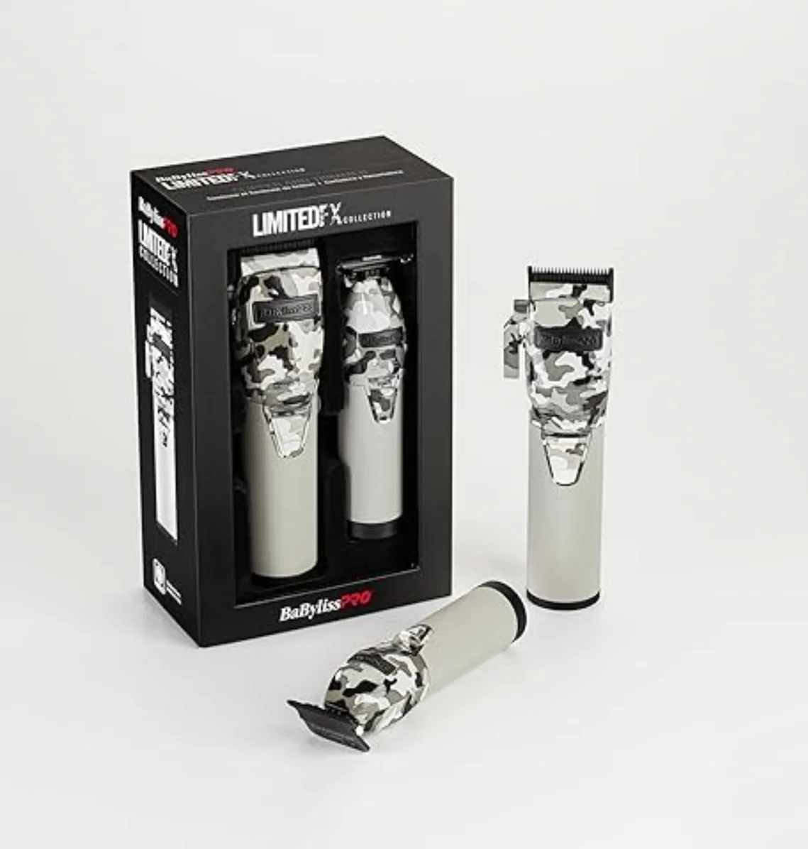 BaBylissPRO Limited Edition Camo Metal Lithium Clipper & Trimmer
