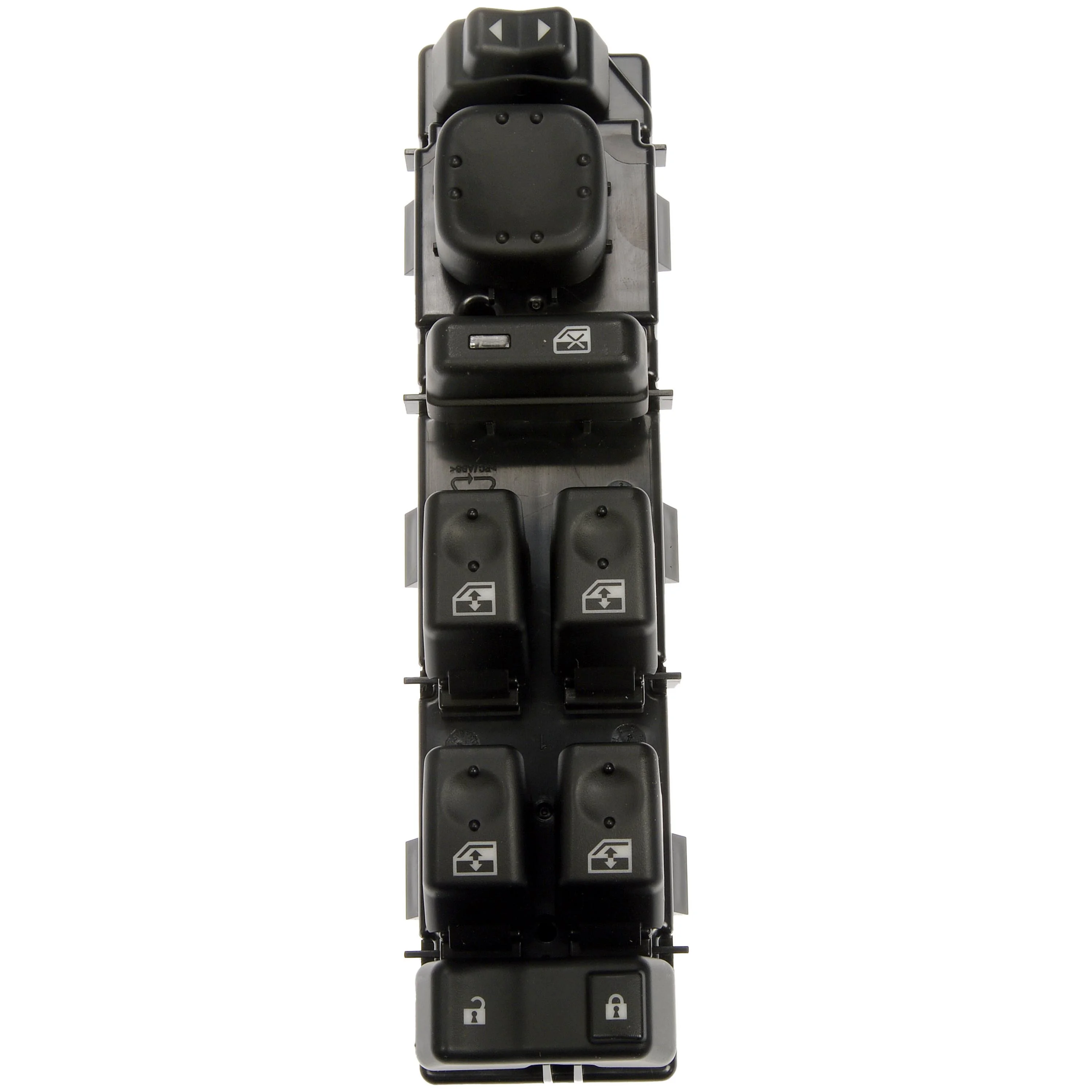 Dorman 901-075 Front Driver Side Master Window Switch Assembly - 8 Button for Specific Cadillac / Chevrolet / GMC Models