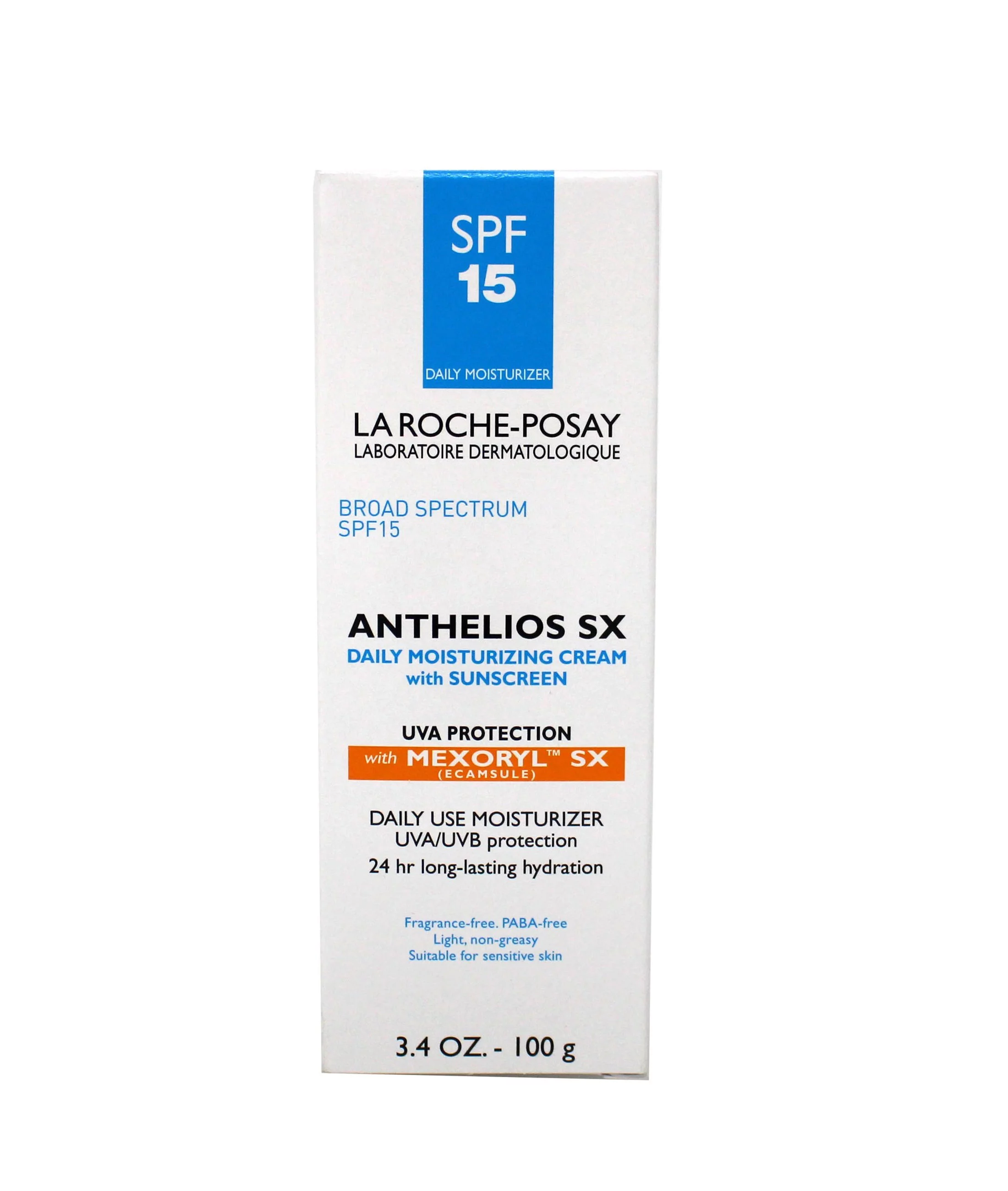 La Roche-Posay Anthelios SX Daily Moisturizing Cream with Sunscreen SPF15 3.4 oz.
