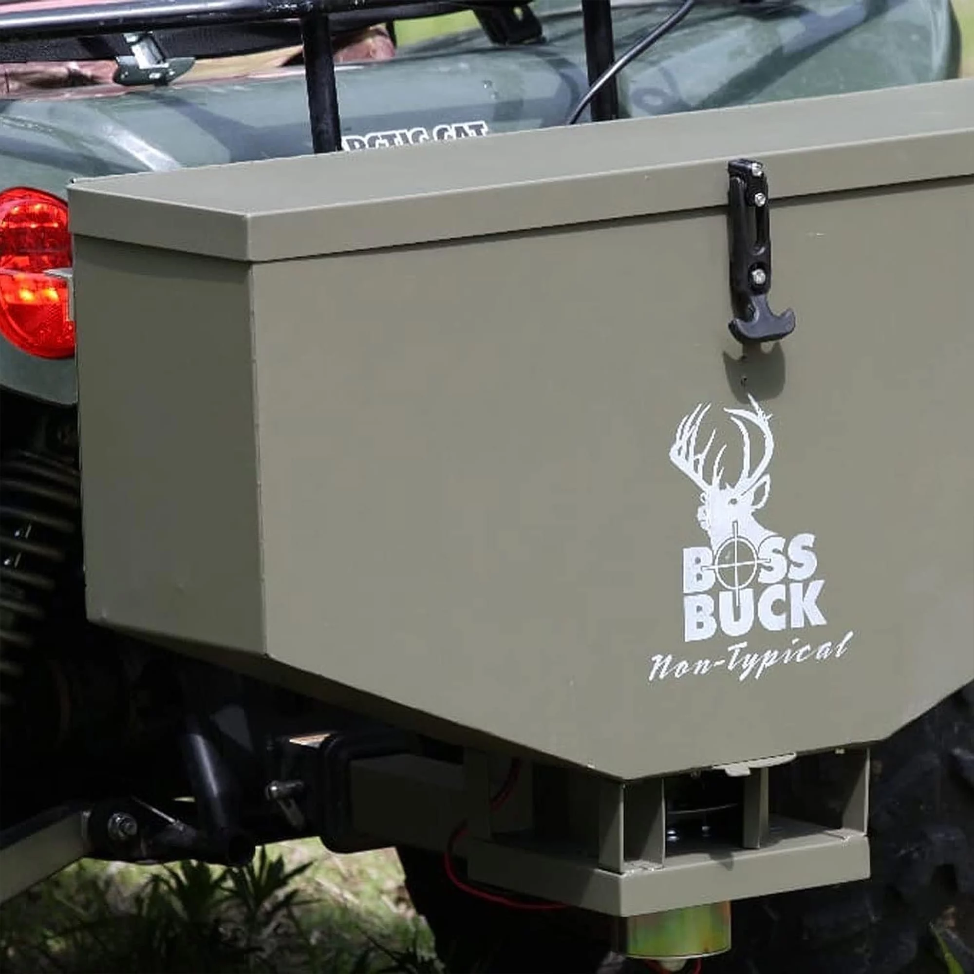 Boss Buck BB-1.80 80 Pound Capacity Non-Typical ATV Feed Spreader & Seeder