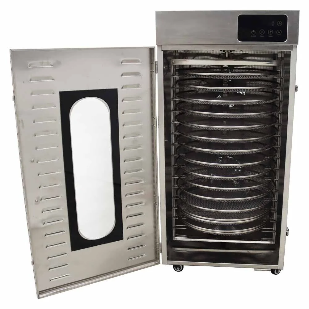 PreAsion 16 Layer Rotary Dryer Machine Fruit and Vegetable Dryer Food Dryer Pet Freeze-drying Machine110V