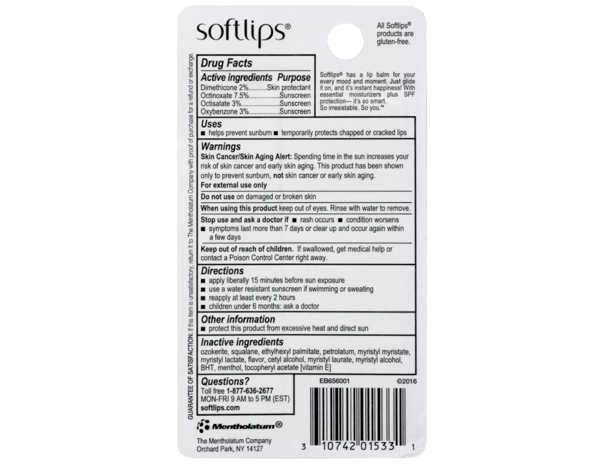 12 SOFT LIPS WATERMELON SPF 20 (0.07oz)