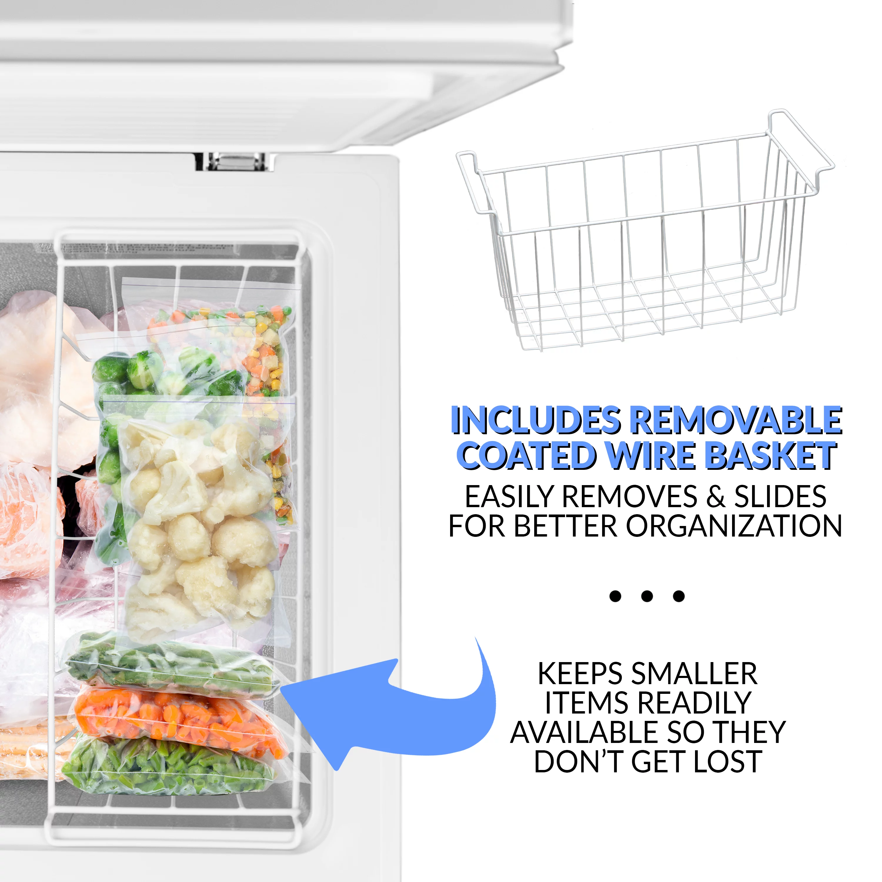 Igloo ICFMD70WH6A 7.0 CU. FT. Chest Freezer