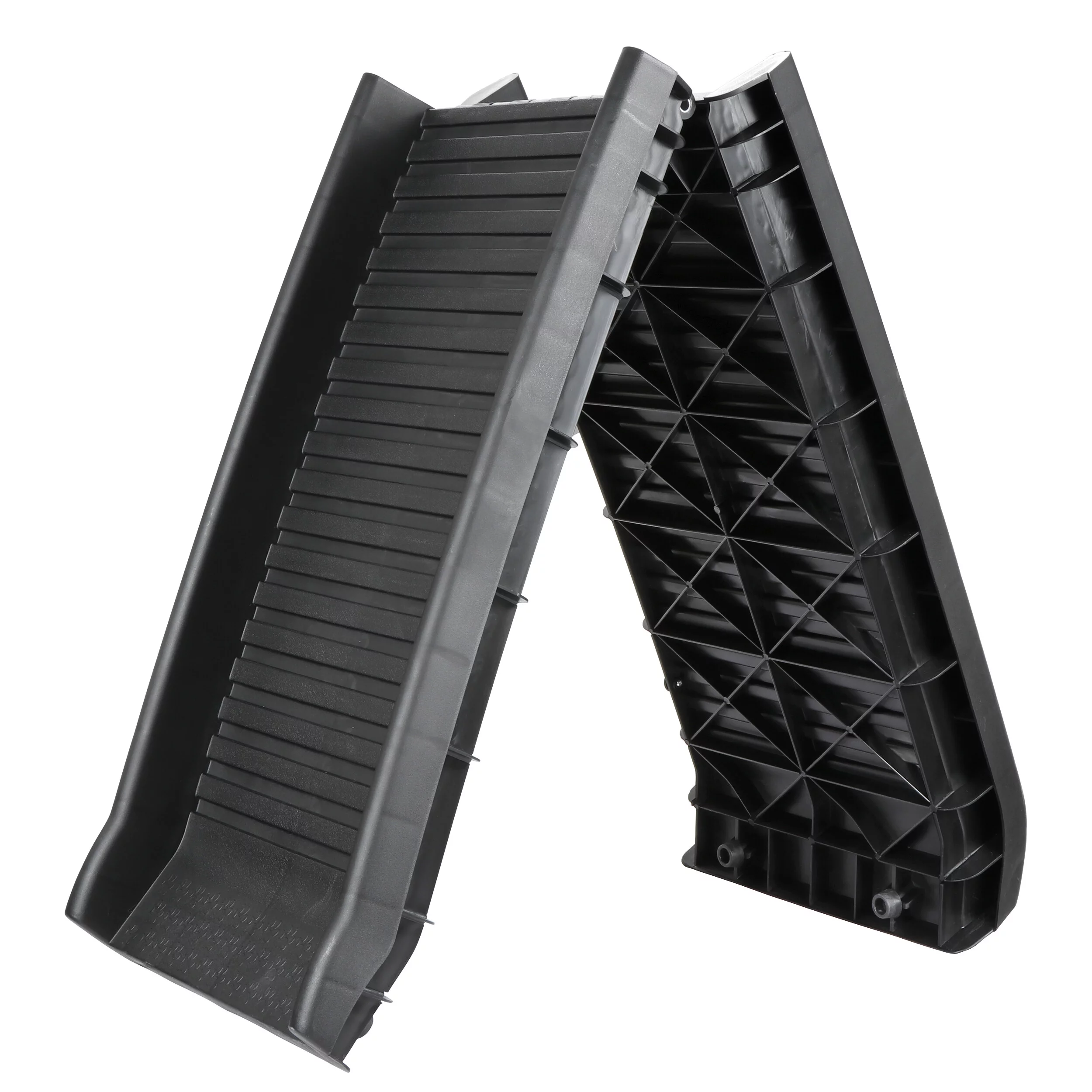 HomGarden 62-inch Folding Dog Ramp 150LBS Non-Slip Pet Car Ramp for Truck SUV Doorstep Porch