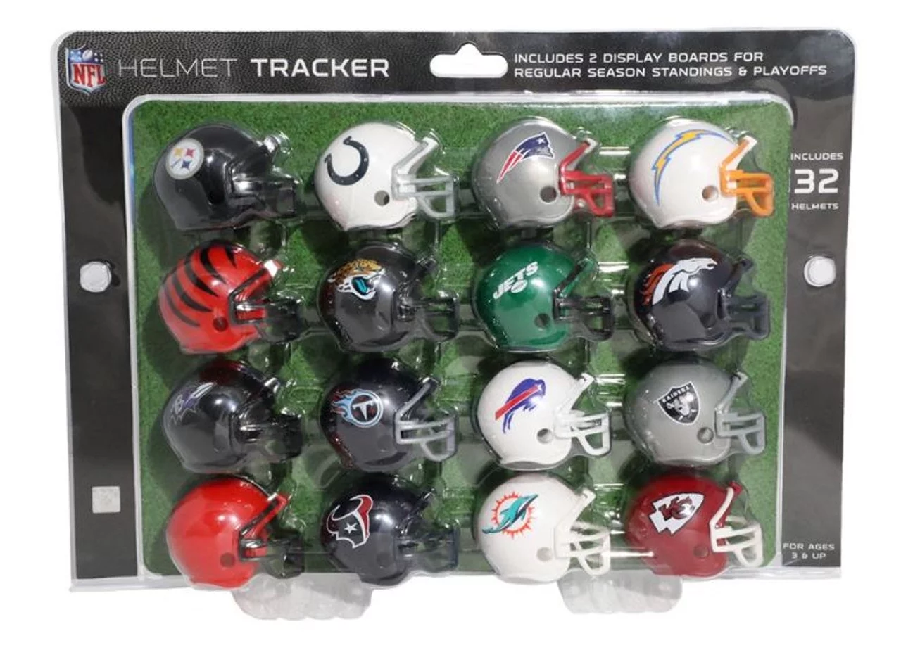 Riddell NFL Mini Helmet Tracker Set