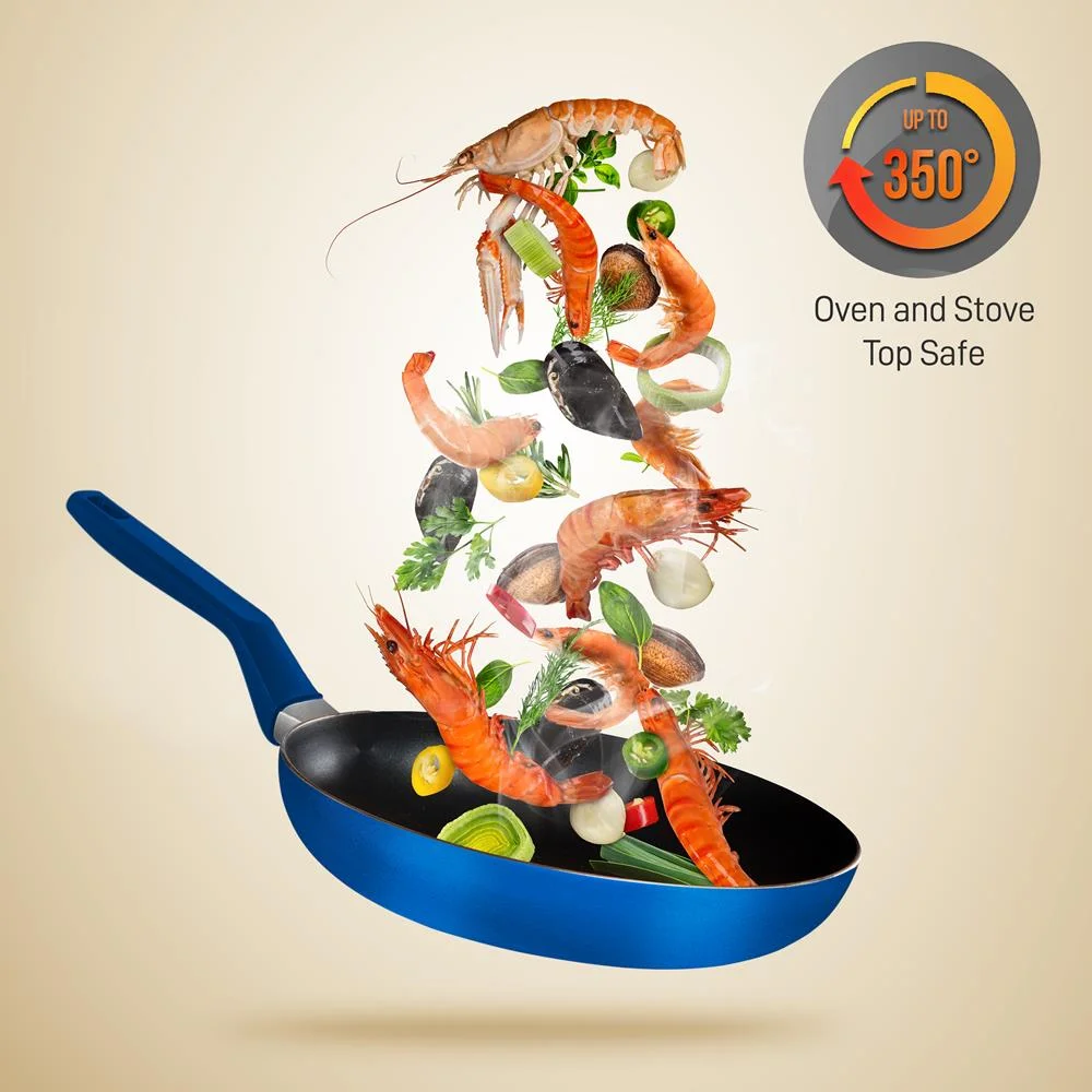 Kitchenware Pots & Pans - Stylish Kitchen Cookware Set, Non-Stick 13-Piece Set