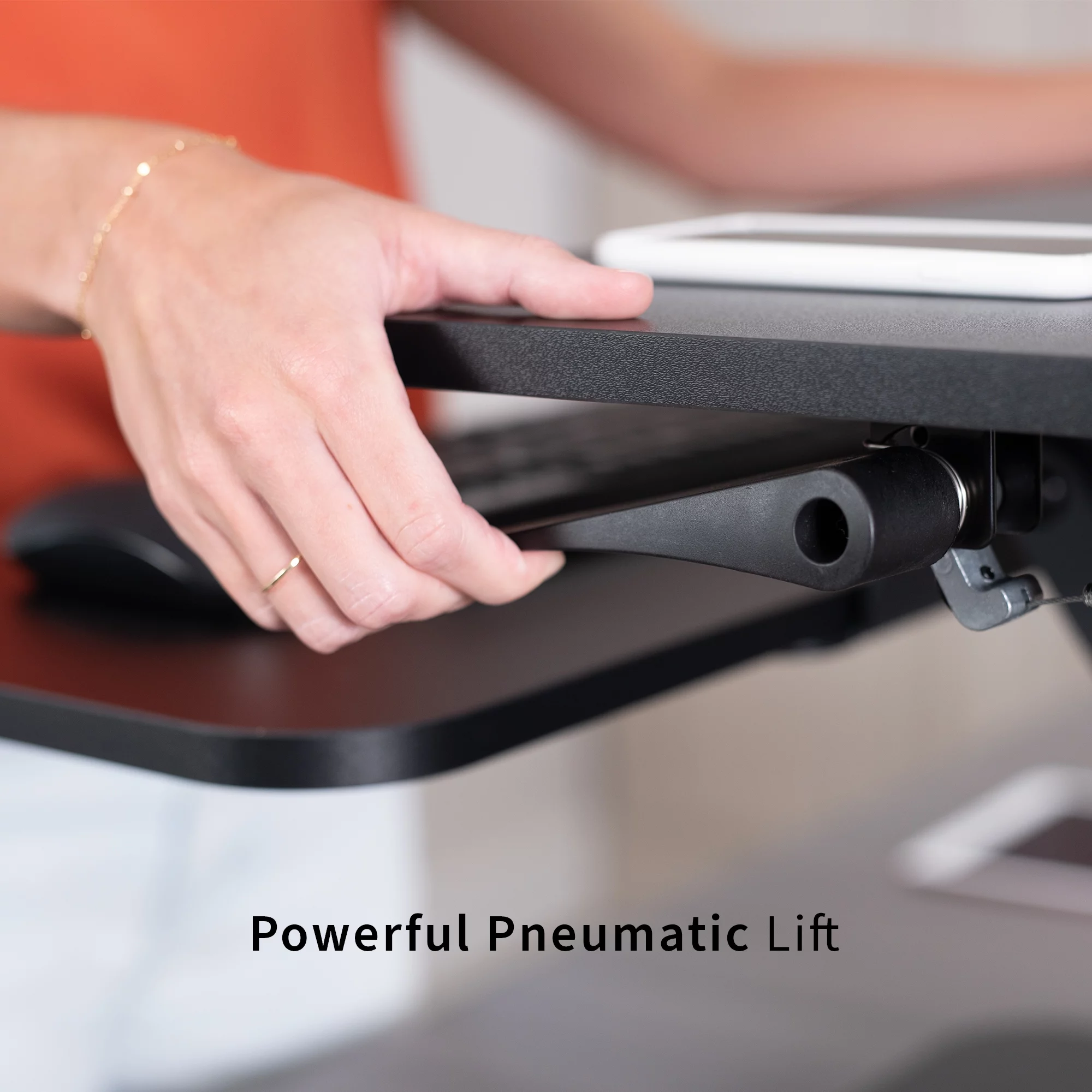 VIVO Height Adjustable Standing Desk Gas Spring Riser 25