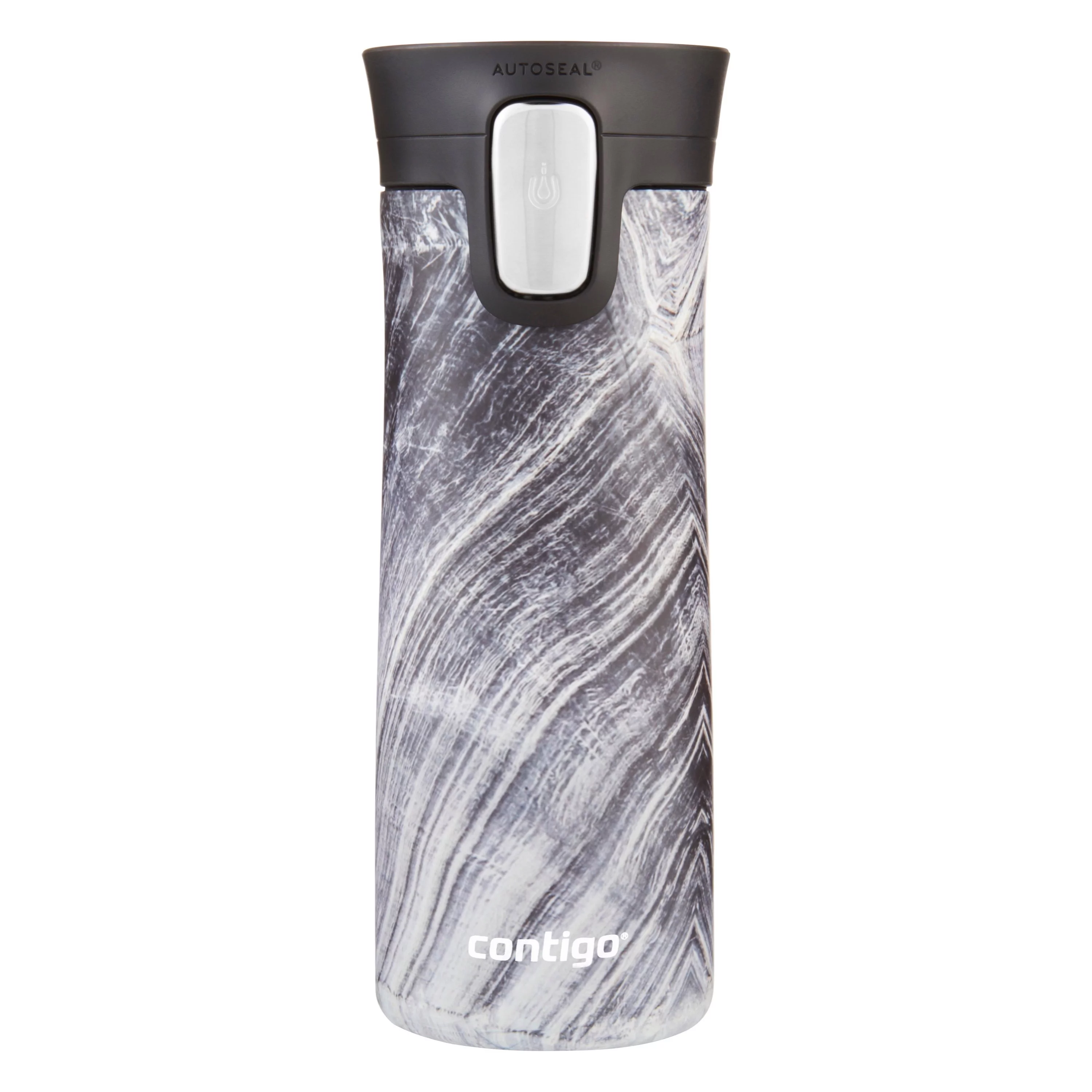 Contigo Couture Pinnacle Stainless Steel Travel Mug with AUTOSEAL Lid Black Shell, 14 fl oz.