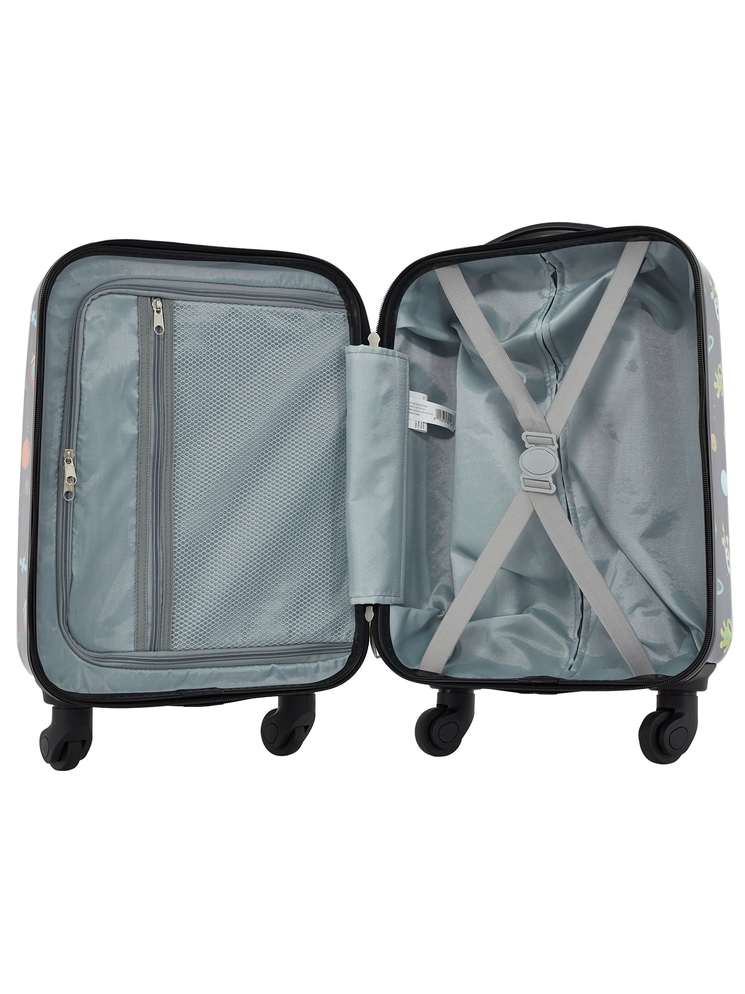 Travelers Club 5-Piece Kid's Hard Side Luggage Travel Set with 18