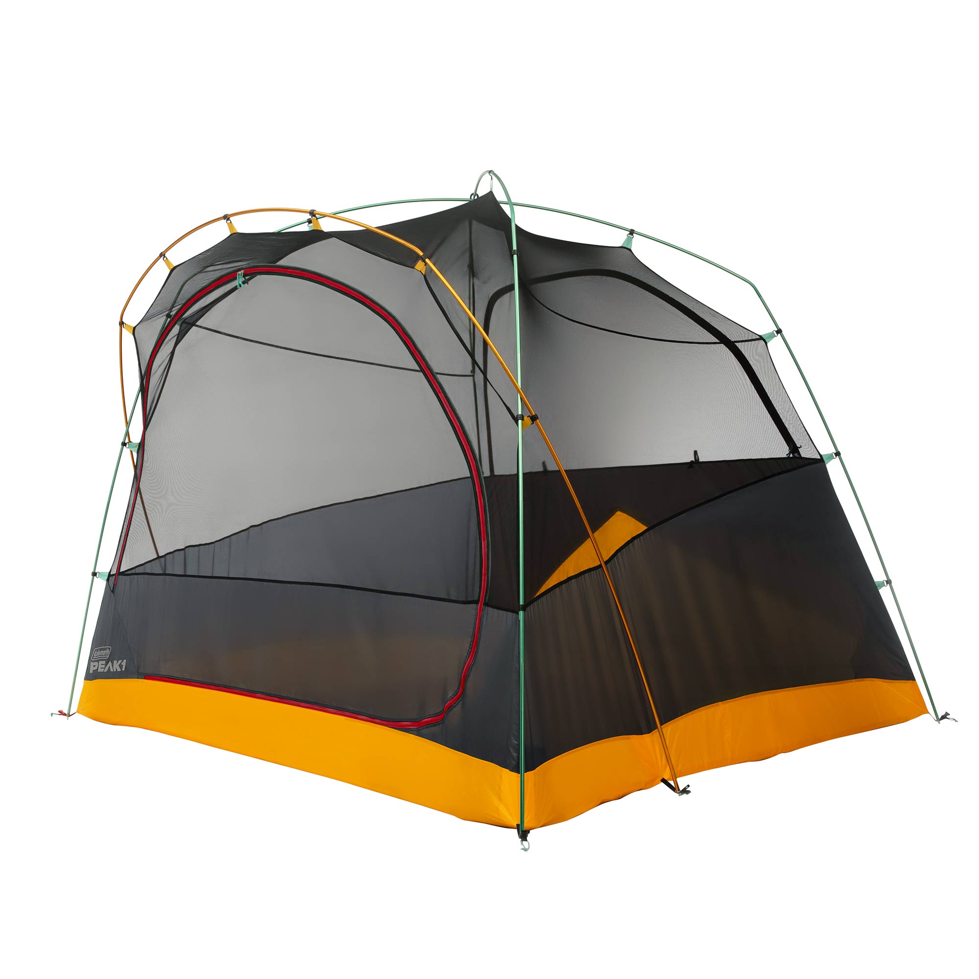 Coleman PEAK1 Premium 4 Person Backpacking Tent w/Waterproof Fabric
