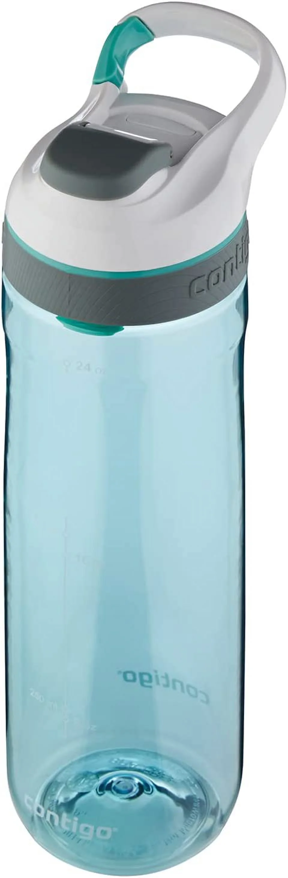 Contigo Autoseal Cortland Water Bottle, 24 Oz, Greyed Jade 24oz Grayed Jade Water Bottle