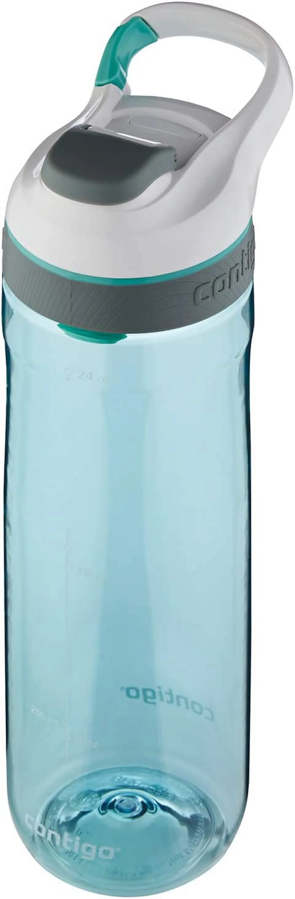 Contigo Autoseal Cortland Water Bottle, 24 Oz, Greyed Jade 24oz Grayed Jade Water Bottle