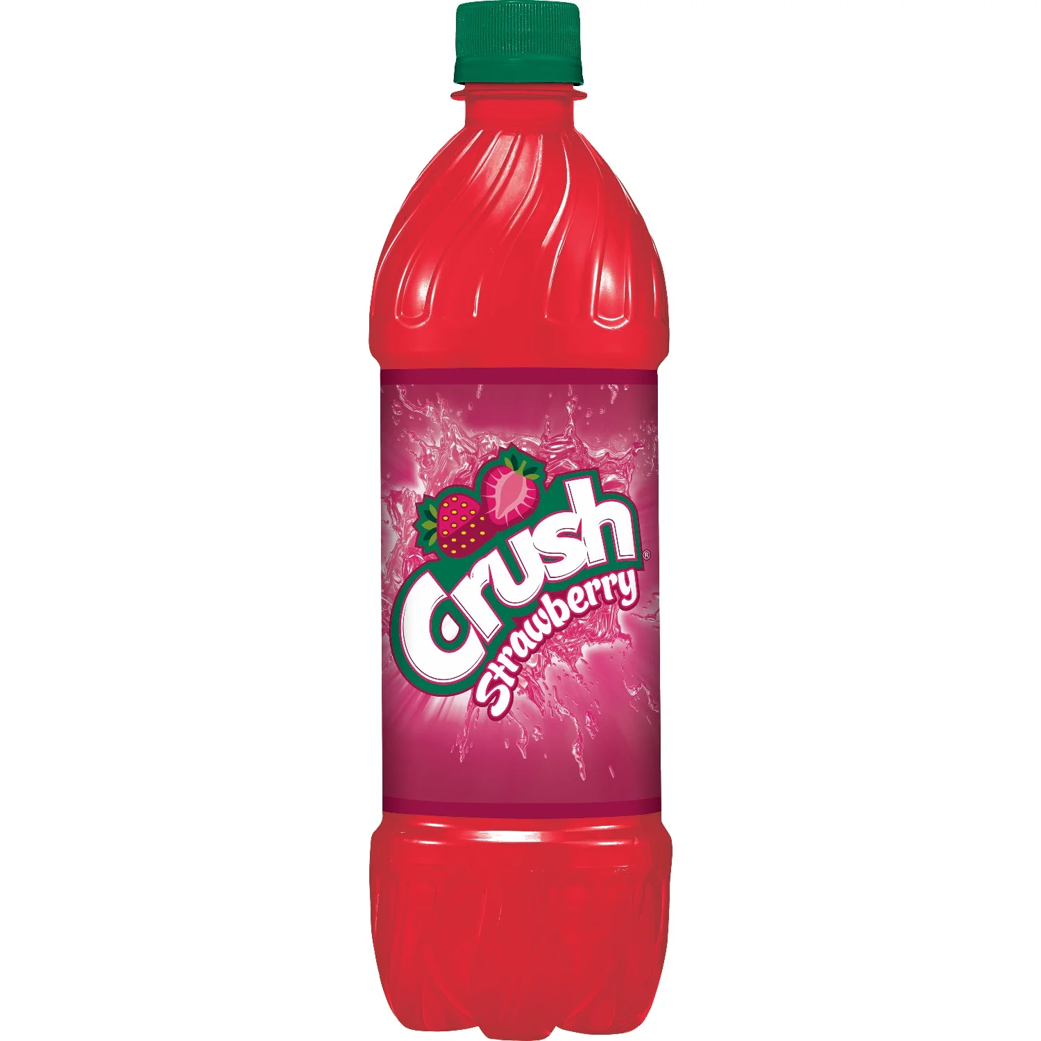 Crush Strawberry Soda, .5 L bottles, 6 pack
