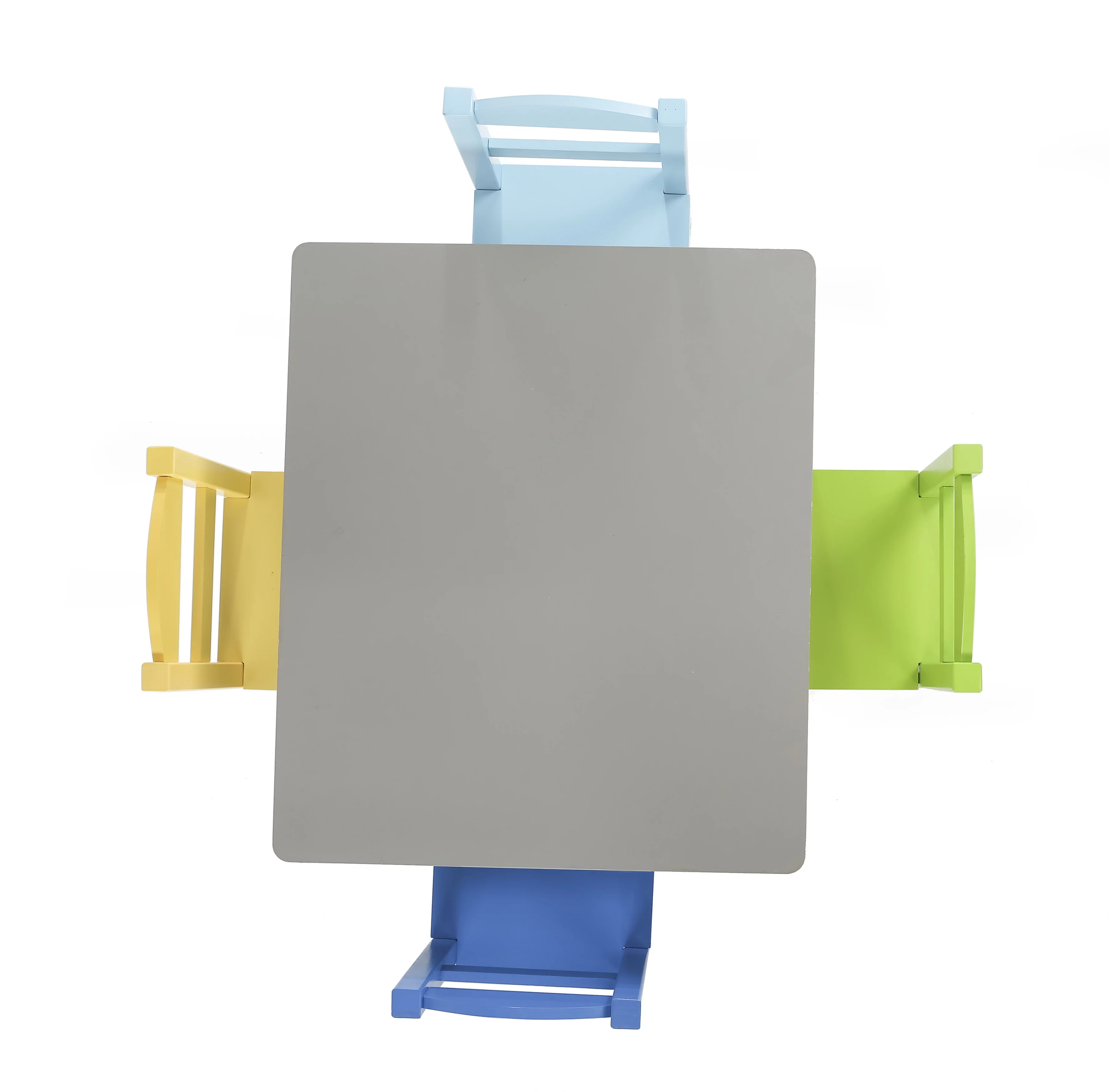 Tot Tutors Elements 5 Piece Kids Table and Chair Set