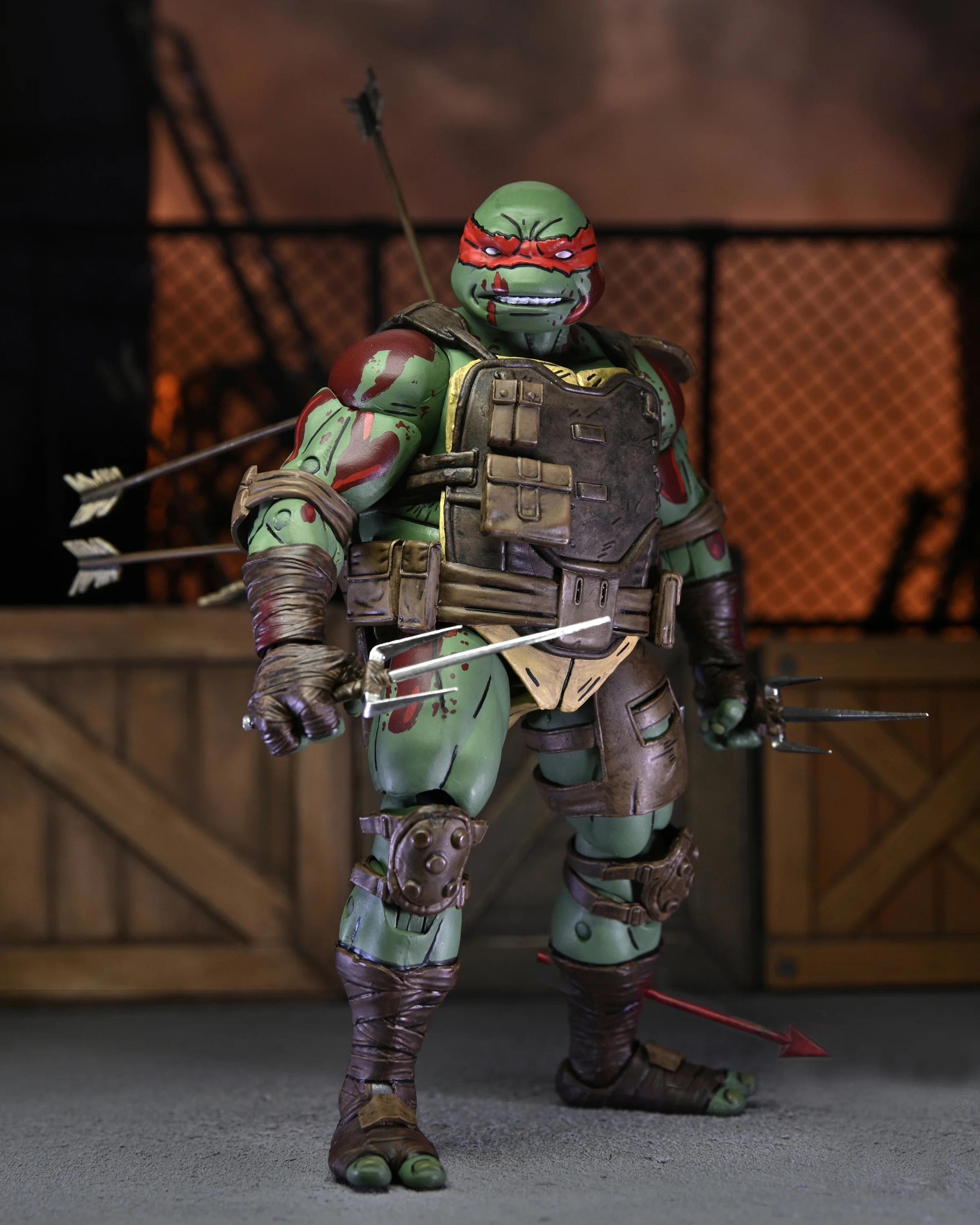 NECA - TMNT (The Last Ronin) - 7” Scale Action Figure - Ultimate First to Fall Raphael