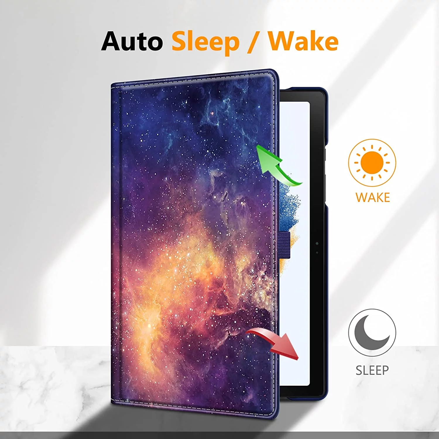 Fintie Rotating Case for Samsung Galaxy Tab A8 10.5 inch 2022 Tabelt Model SM-X200/X205/X207,360 Degree Swivel Stand Protective Cover with Auto Sleep/Wake, Galaxy