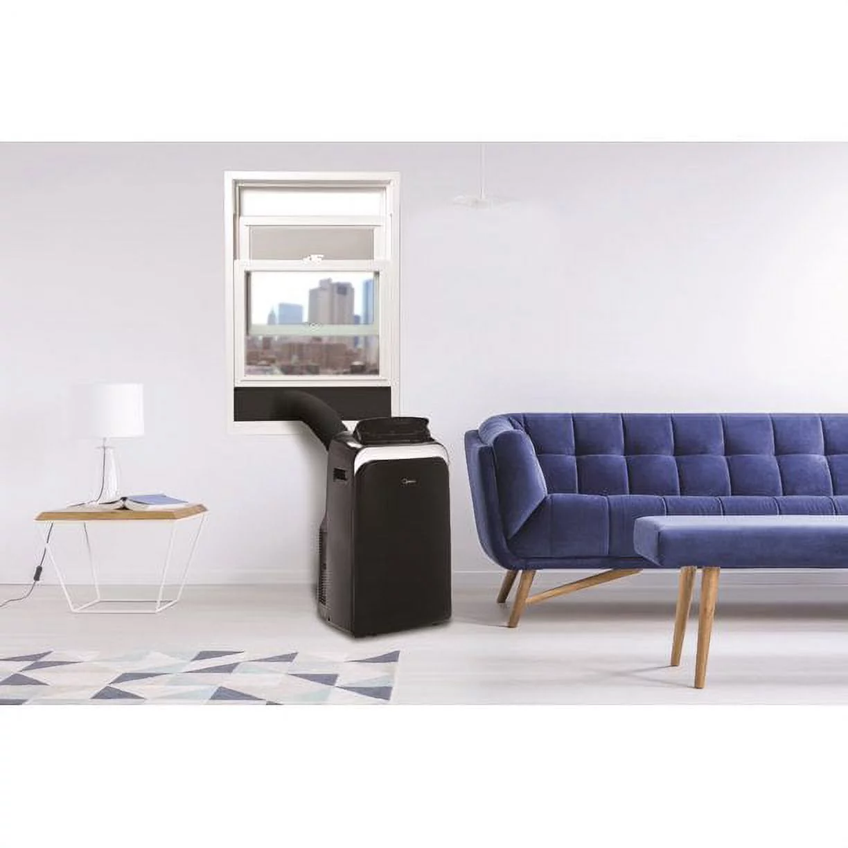 Midea 10,000 BTU 115V Smart Portable Air Conditioner with Heat Sense & Remote