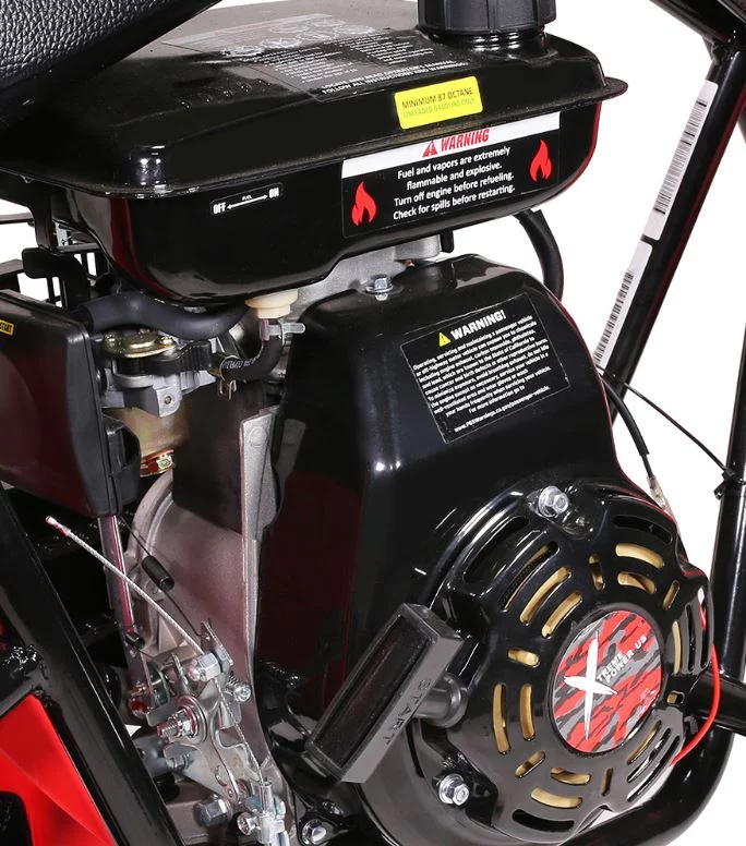 XtremepowerUS Pro Series 99cc Off-Road Trail Ride-On Mini Bike for Kids Adults Teens, Blue