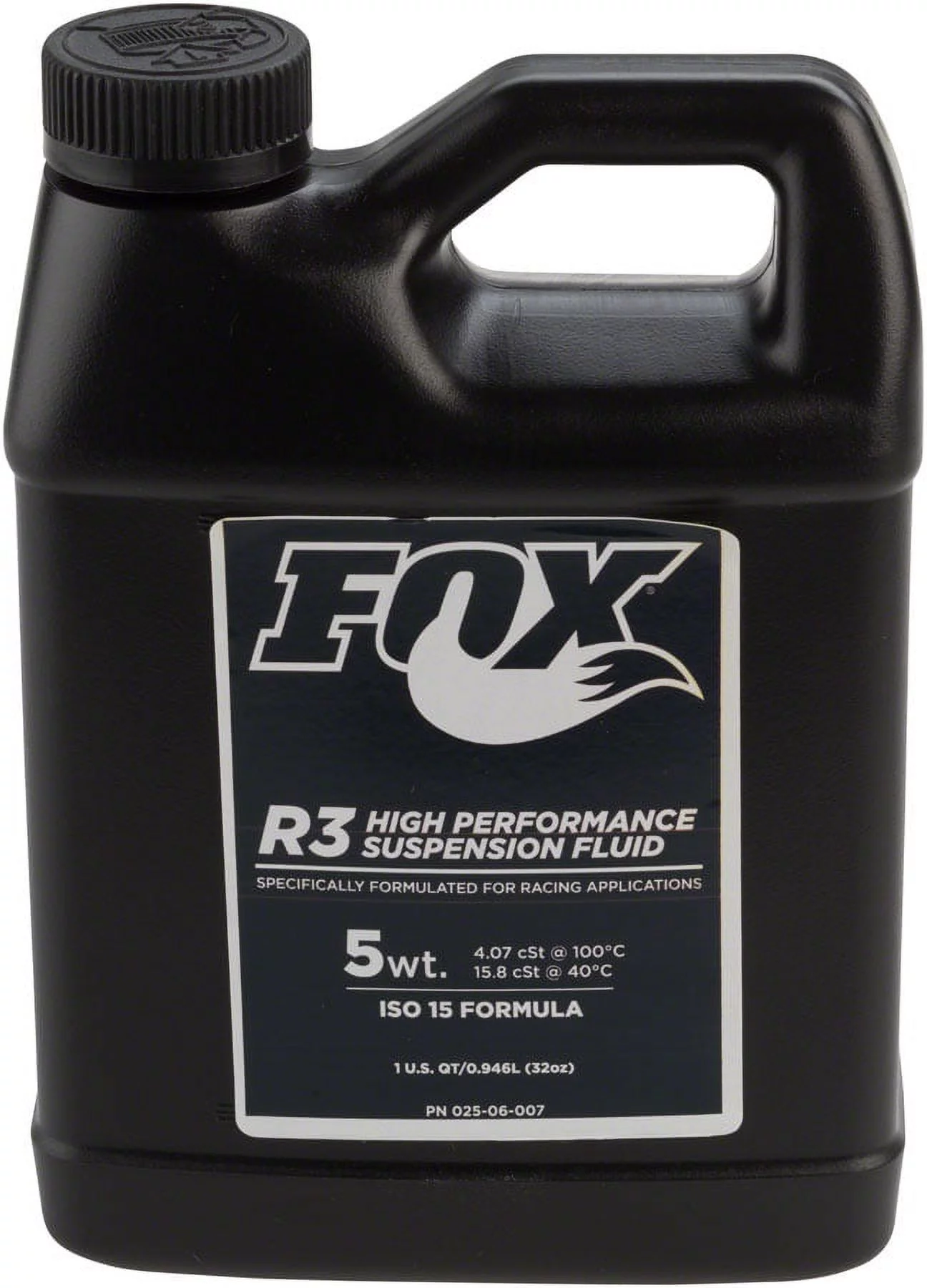 Fox Shox Suspension Bath Oil, R3 5wt, 32oz 025-06-007