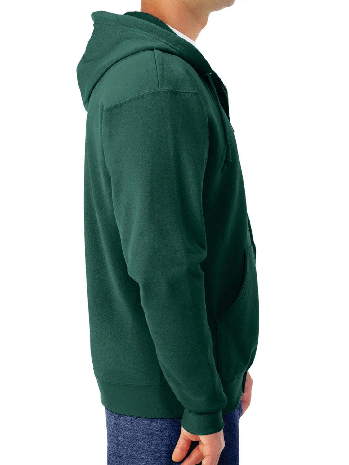 Jerzees Men's and Big Men's Fleece Full Zip Hooded Jacket