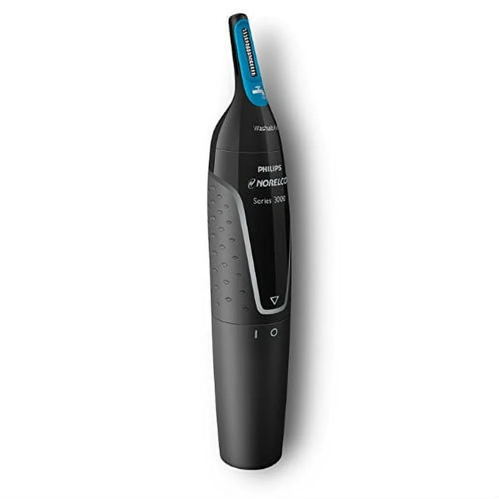 Philips Norelco Nose trimmer 3000, NT3000/49, with 6 pieces for nose, ears and eyebrows