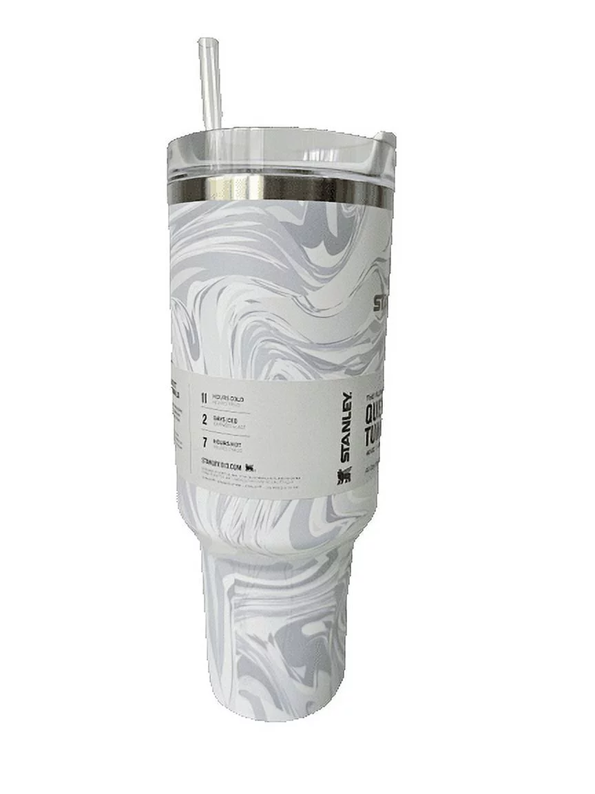 Stanley The Quencher H2.0 FlowState Tumbler Limited Edition Color | 40 OZ - Polar Swirl