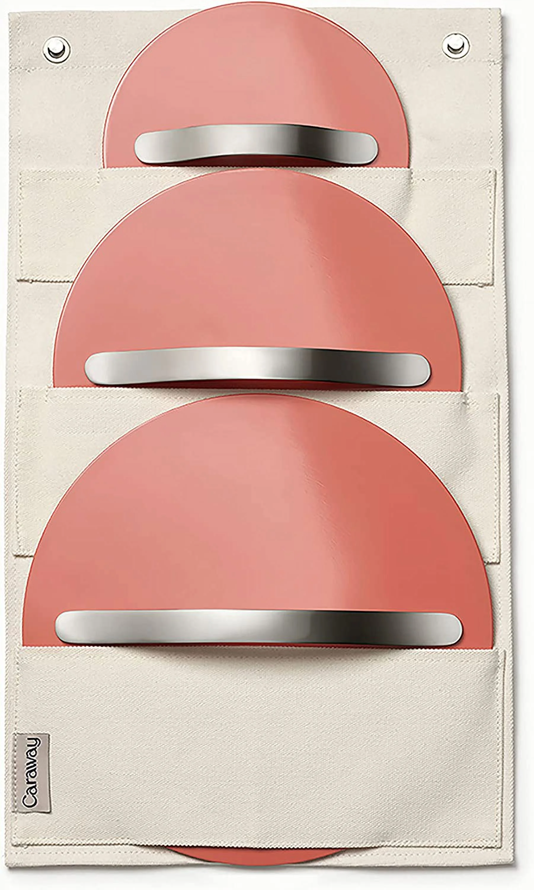 Caraway Nonstick Ceramic Cookware Set (12 Piece) Pots  Pans  Lids and Kitchen Storage - Non Toxic  PTFE & PFOA Free - Oven Safe & Compatible with All Stovetops (Gas  Electric &