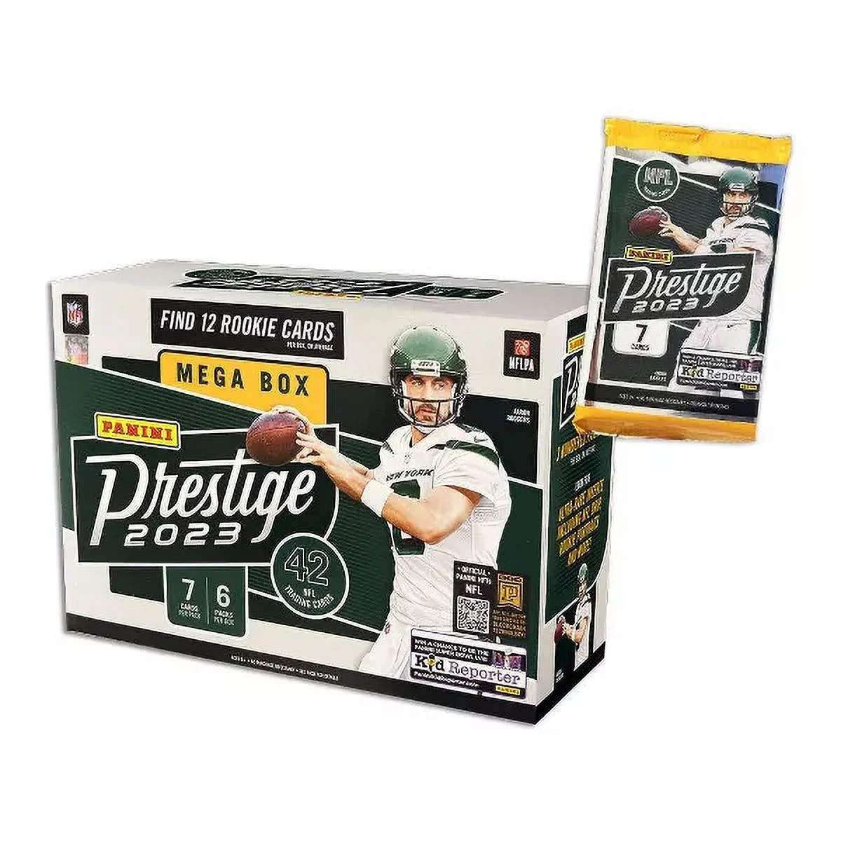 2023 Panini NFL Prestige Football Trading Card Mega Box