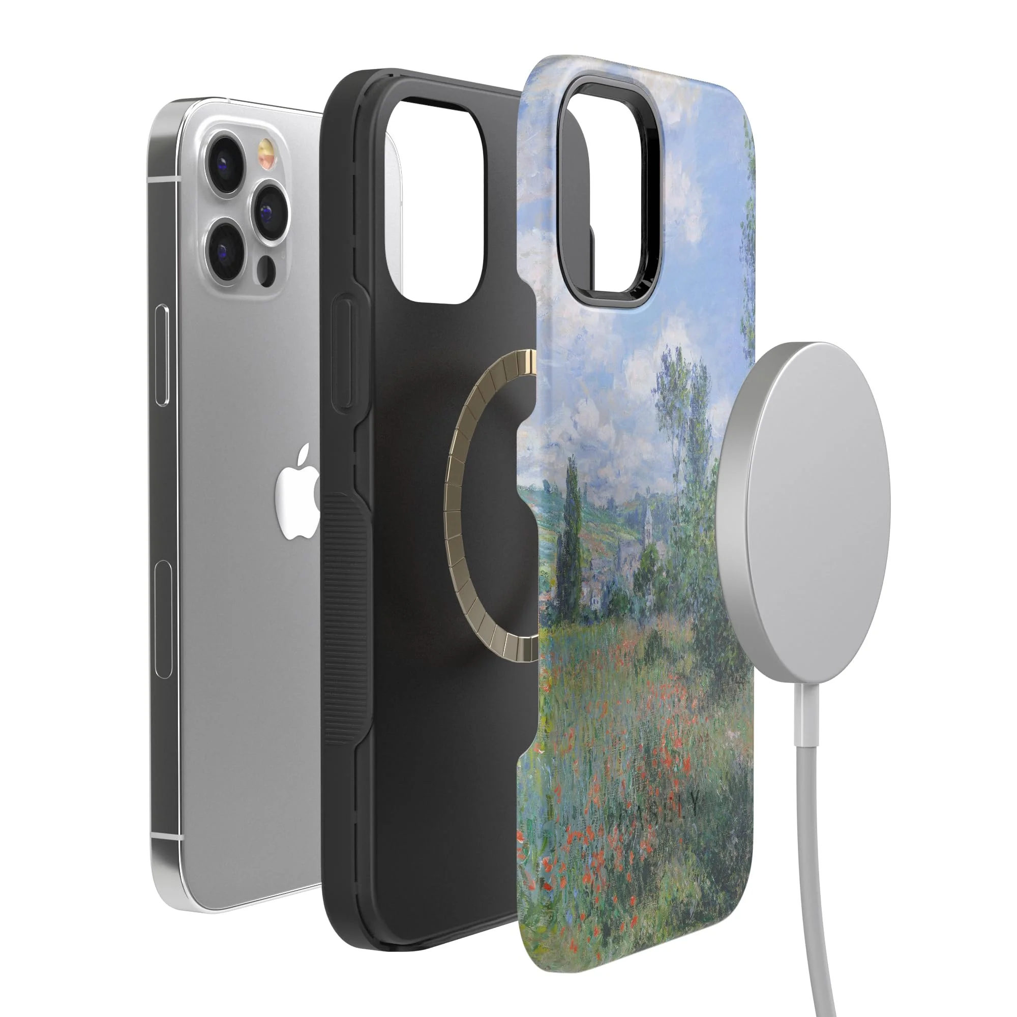 Casely iPhone 12 Pro Max Case | Monet’s View | The Met Museum Case | MagSafe