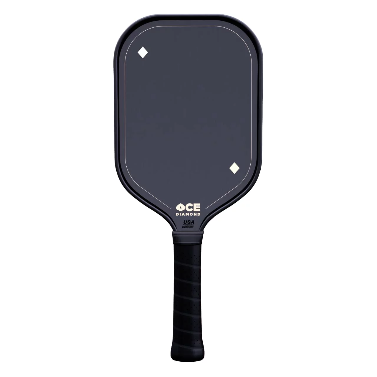 ACE Pickleball Diamond - Premium Pickleball Paddle, Made of Carbon Fiber - USAPA Approved Best Pickle Ball Racket for Tournament Play - Non-Slip Grip Texture, Spin & Control with Aramid Honeycomb Core