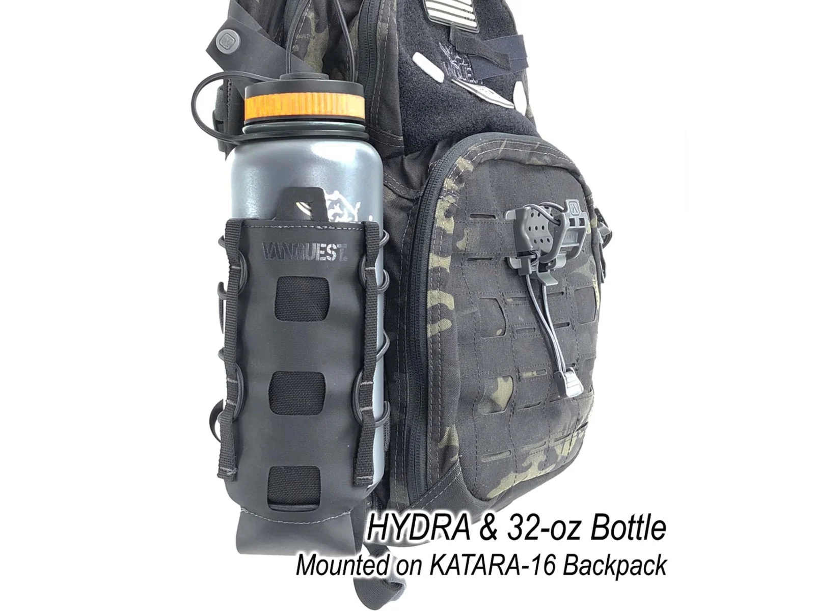 Vanquest Gear HYDRA Bottle Holder, Wolf Gray