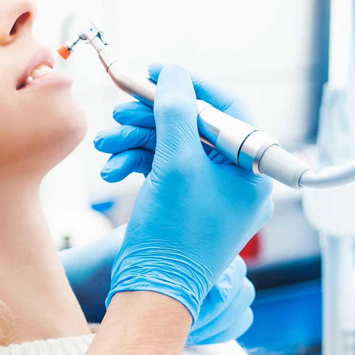 BASIC Disposable Nitrile Exam Gloves, Powder Latex Free Gloves, Blue Extra Large 1000 Count