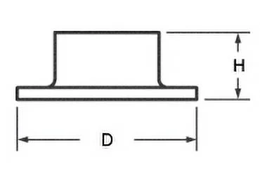 CRL HR20YPS Polished Stainless Full Flange for 2