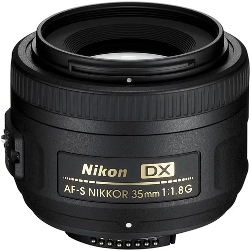 Nikon AF-S DX NIKKOR 35mm f/1.8G Lens + Buzz-Photo Accessories