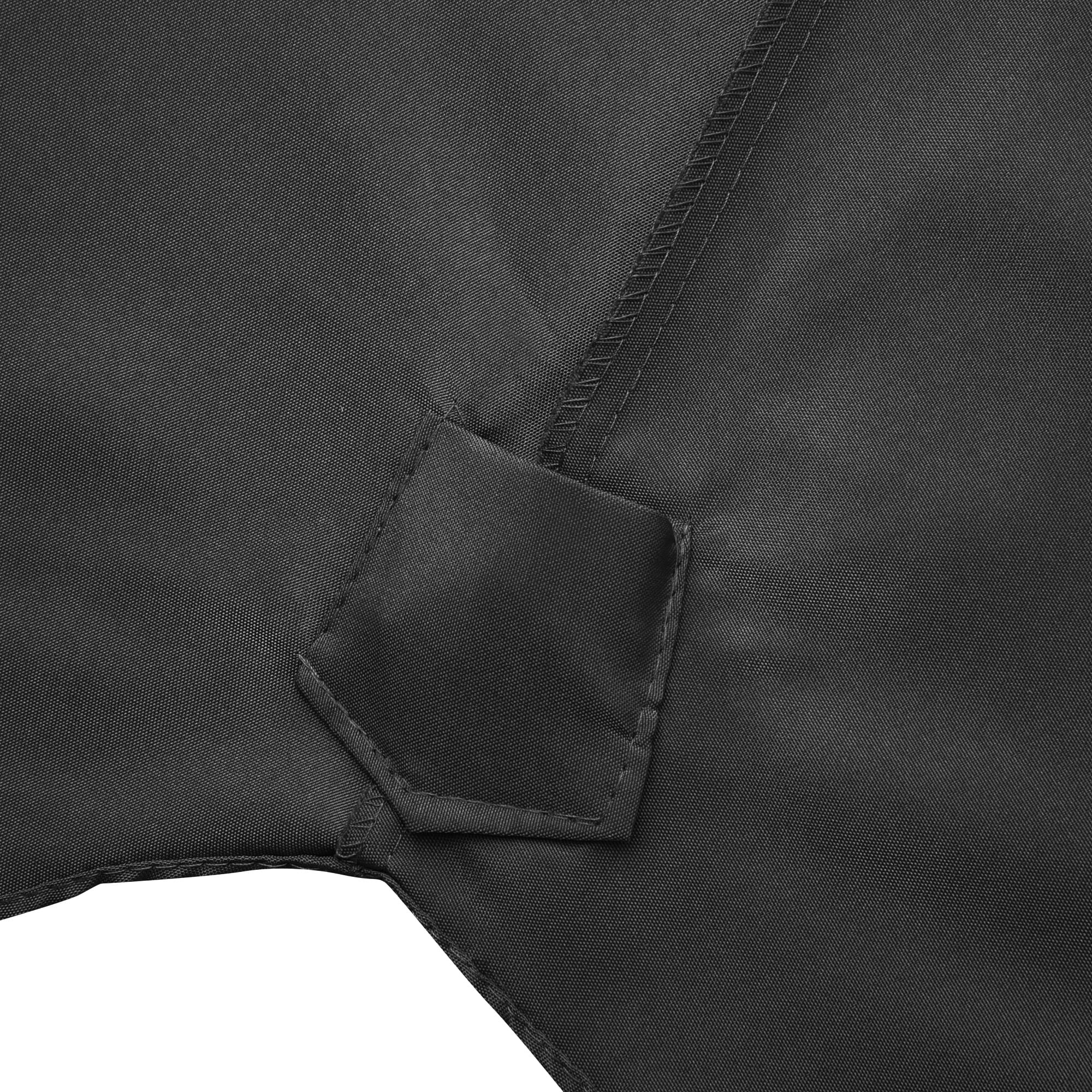 Yescom 10x6.5 Ft Patio Umbrella Replacement Canopy with Valance Outdoor Beach Deck