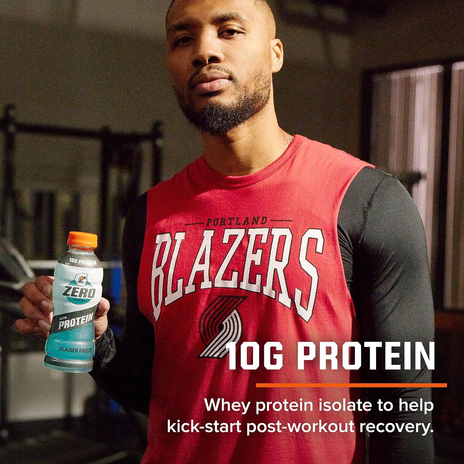 Gatorade Zero Sugar with Protein Variety Pack, 10g Whey Protein Sports Drink, 16.9 oz, 12 Pack Bottles