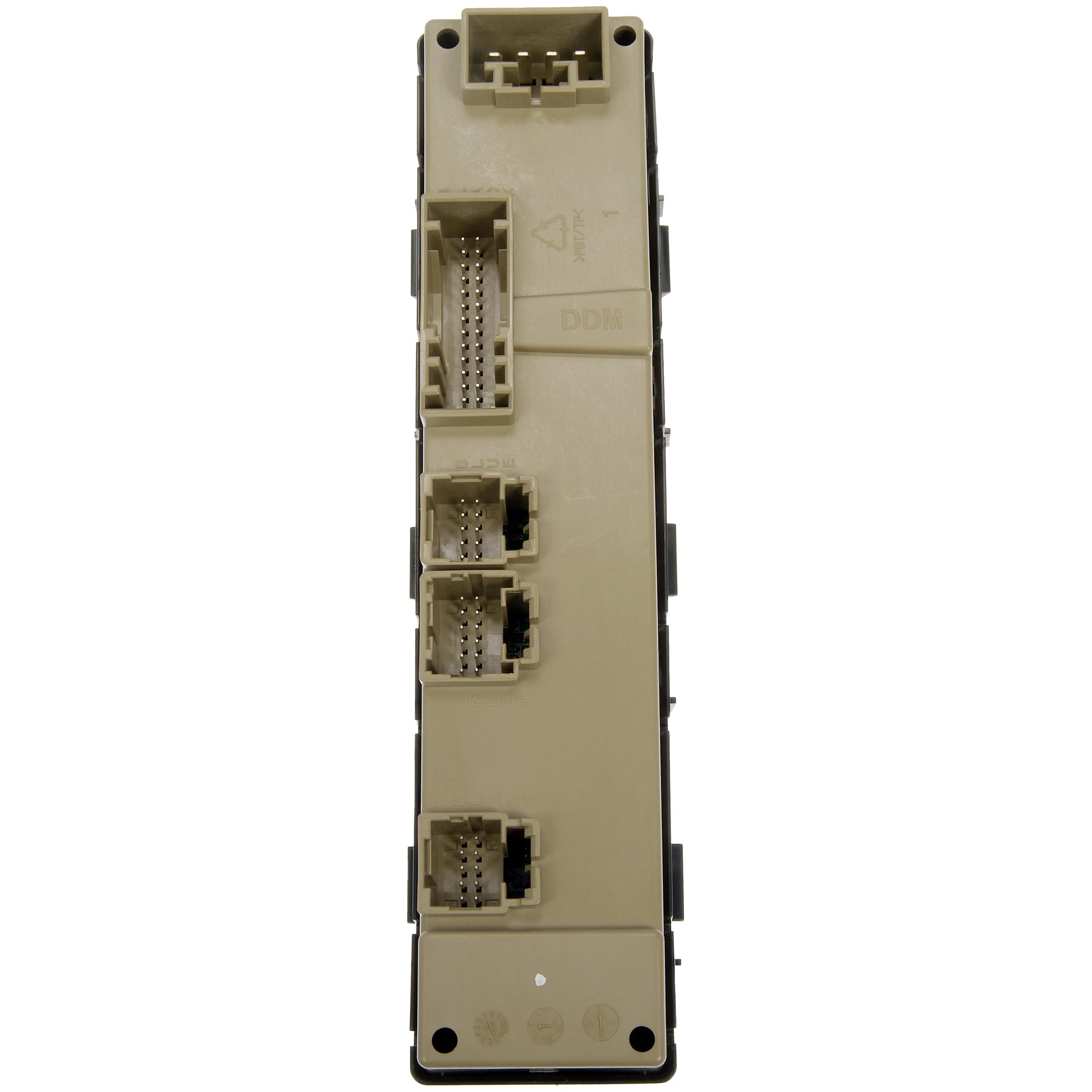 Dorman 901-075 Front Driver Side Master Window Switch Assembly - 8 Button for Specific Cadillac / Chevrolet / GMC Models