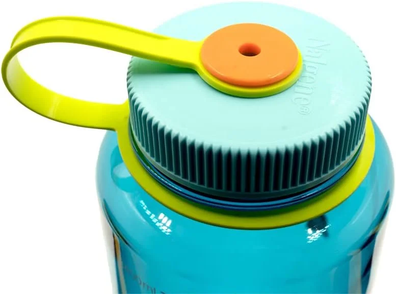 Nalgene Silo Sustain 48 oz. Wide Mouth Water Bottle - Cerulean